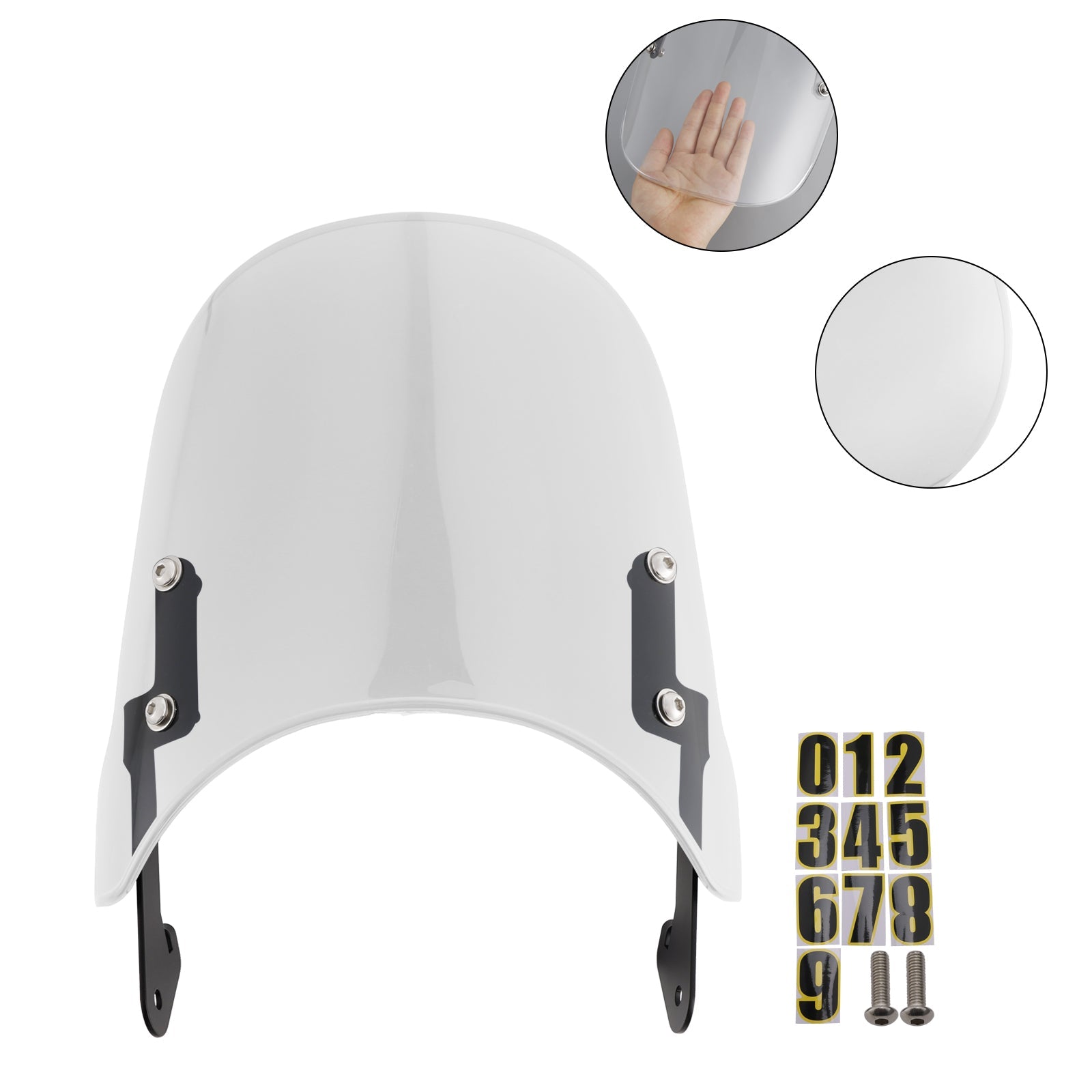 Pare-brise compatible avec YAMAHA XSR 155 2020-2023 XSR 125 2024-2025