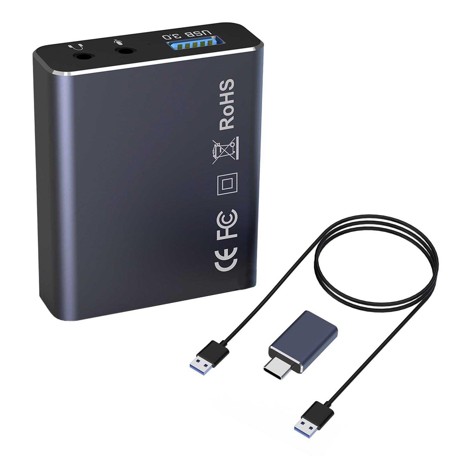 Carte d'acquisition HDMI Vidéo 4K Enregistrement en direct sur décodeur Acquisition audio