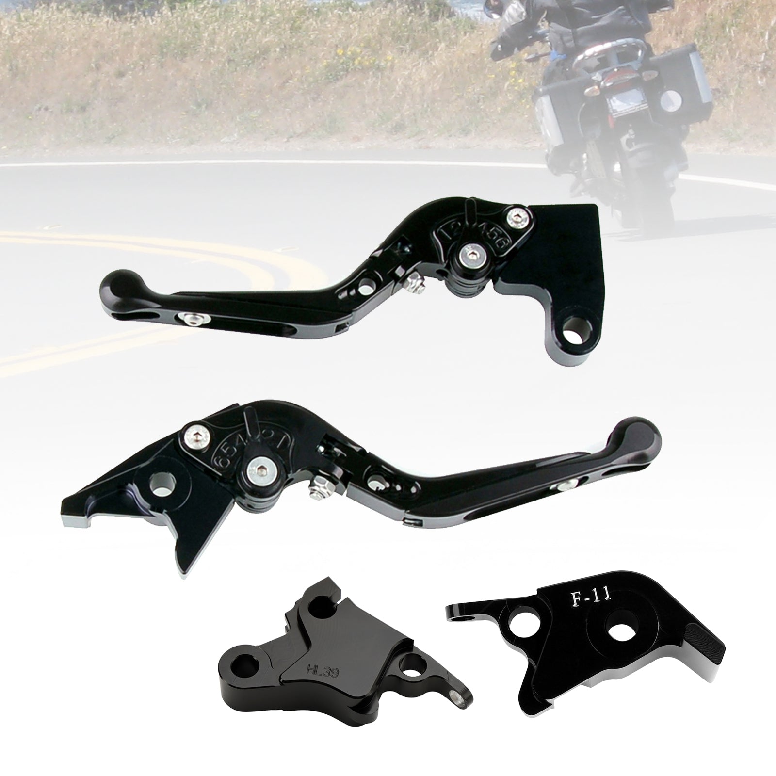 Palanca de freno y embrague ajustable para CFMOTO 700CL-X Sport 2021-2022