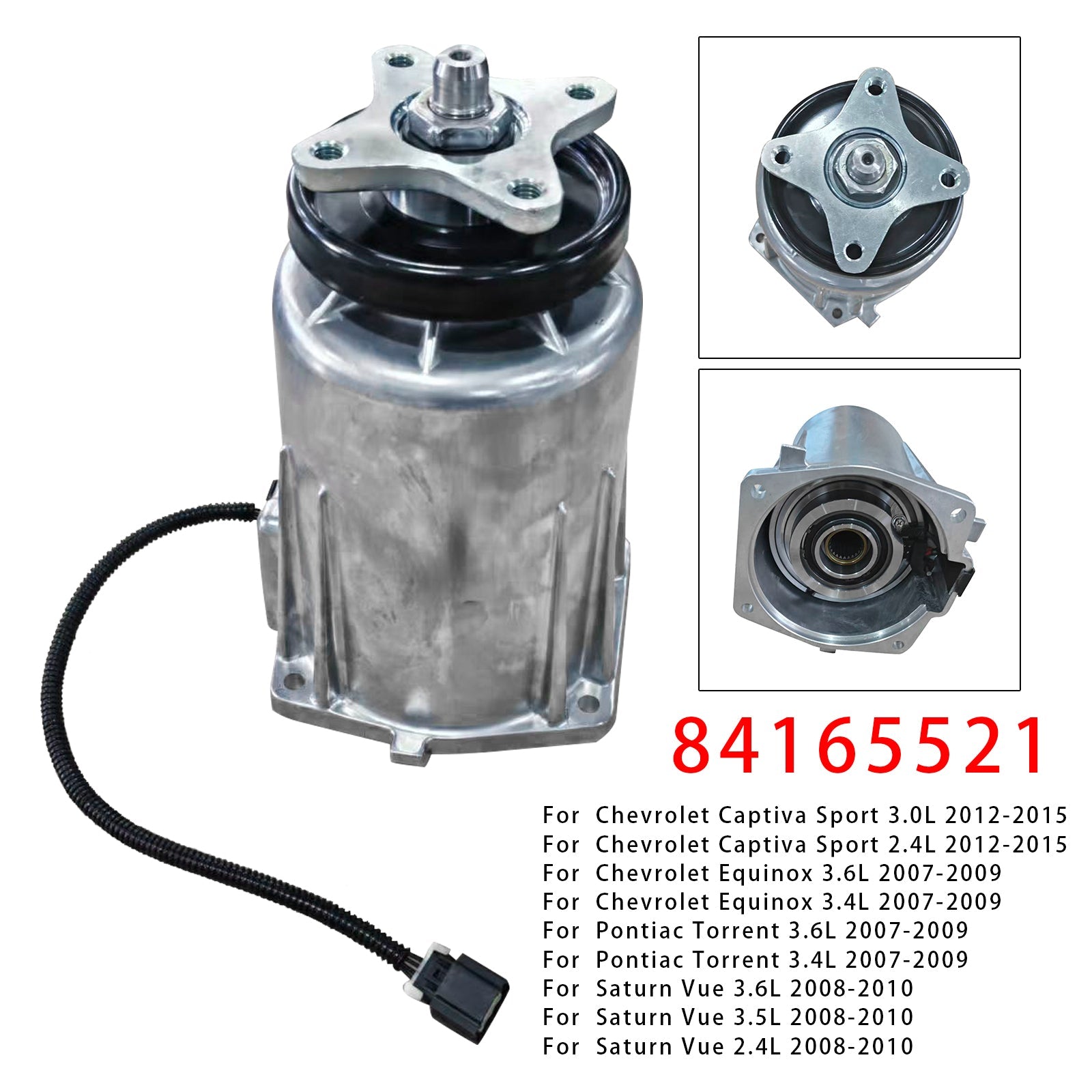 Obudowa sprzęgła tylnego modułu napędowego do Chevroleta Equinox 3.6L (2007-2009) - Numer części : 84165521