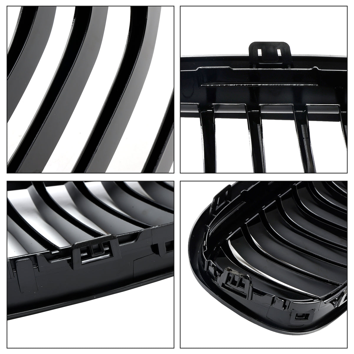 Glänzend schwarzer Frontgrill für BMW 2er Gran Tourer F45 F46 2015–2018