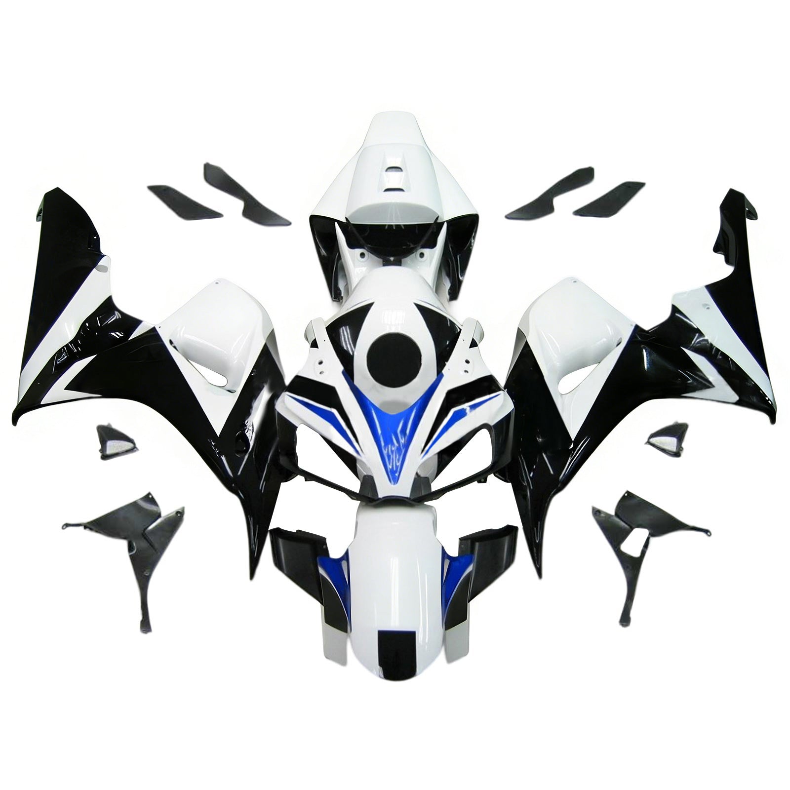 Kit de carénage injecté en plastique ABS pour Honda CBR1000RR 2006-2007