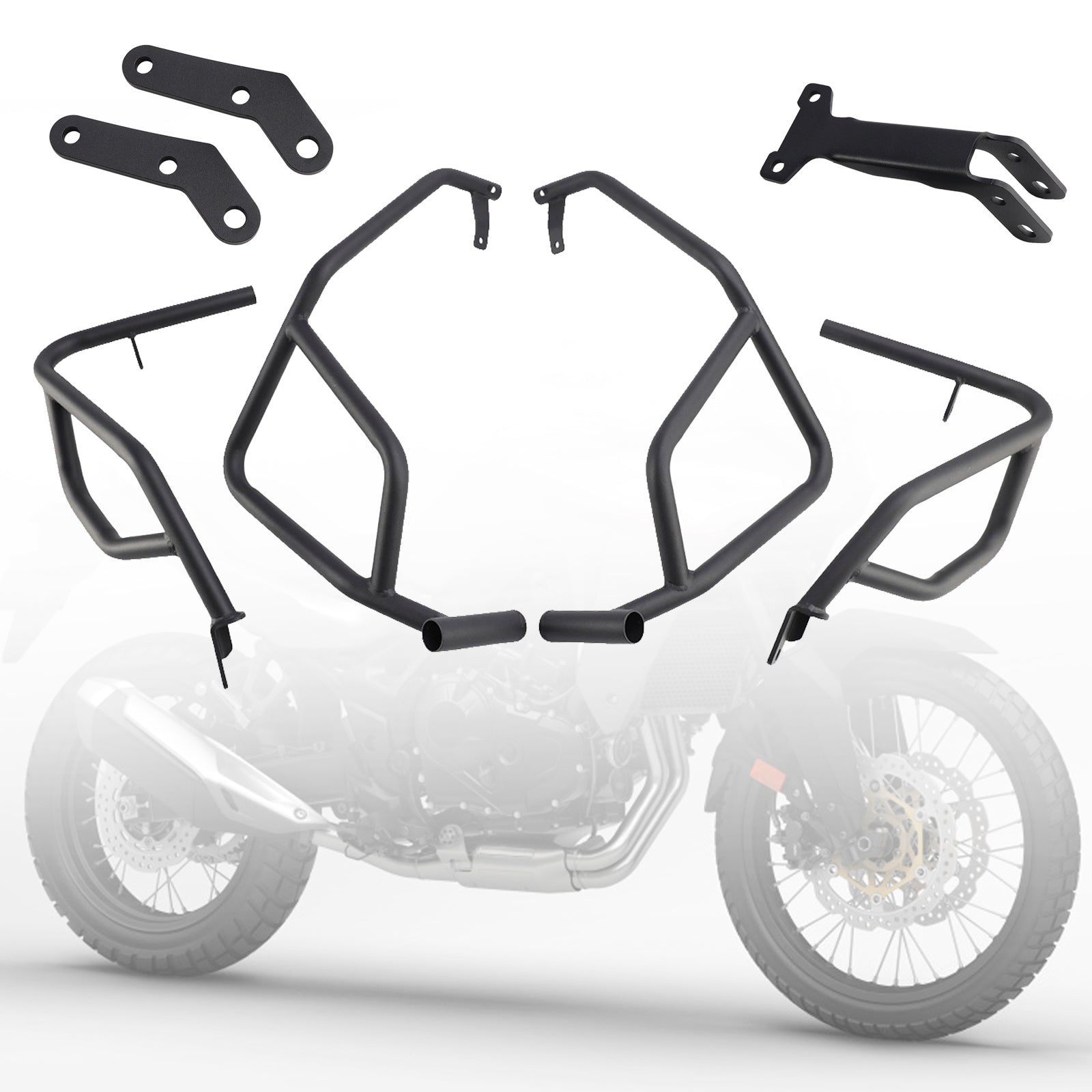 Barre de protection de moteur et de cadre pour Honda XL750 Transalp 2023-2024, argent