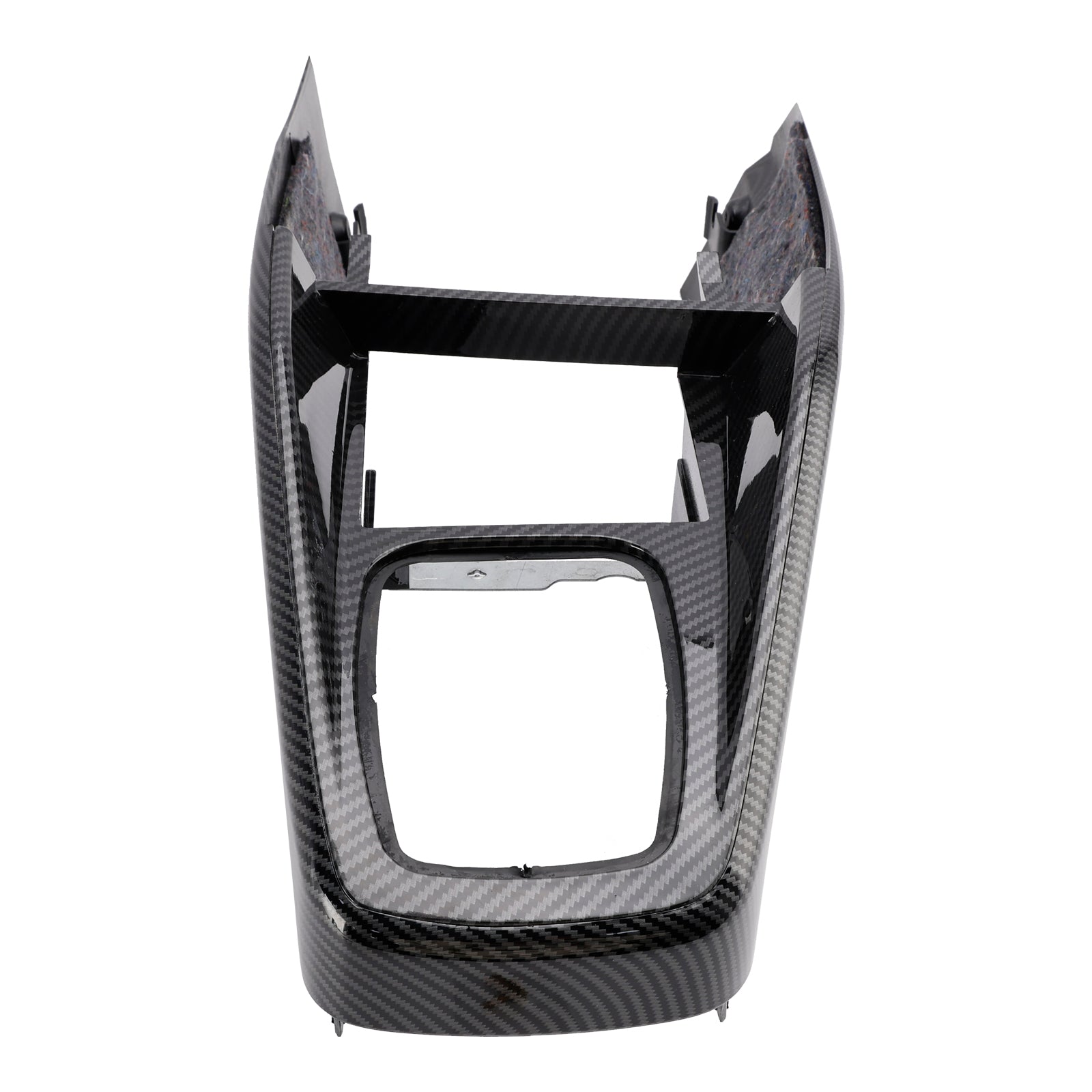 Garniture de console centrale de voiture VW Golf Jetta 1999-2005 1J1863201D motif fibre de carbone