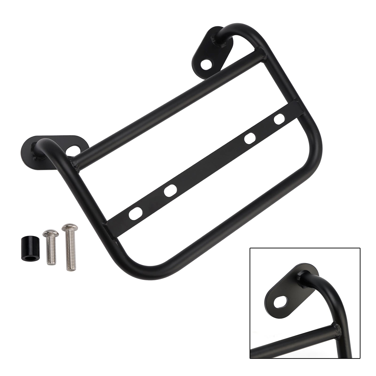 Portapacchi laterali in acciaio nero per BMW R12 (2024-2025), sinistro e destro