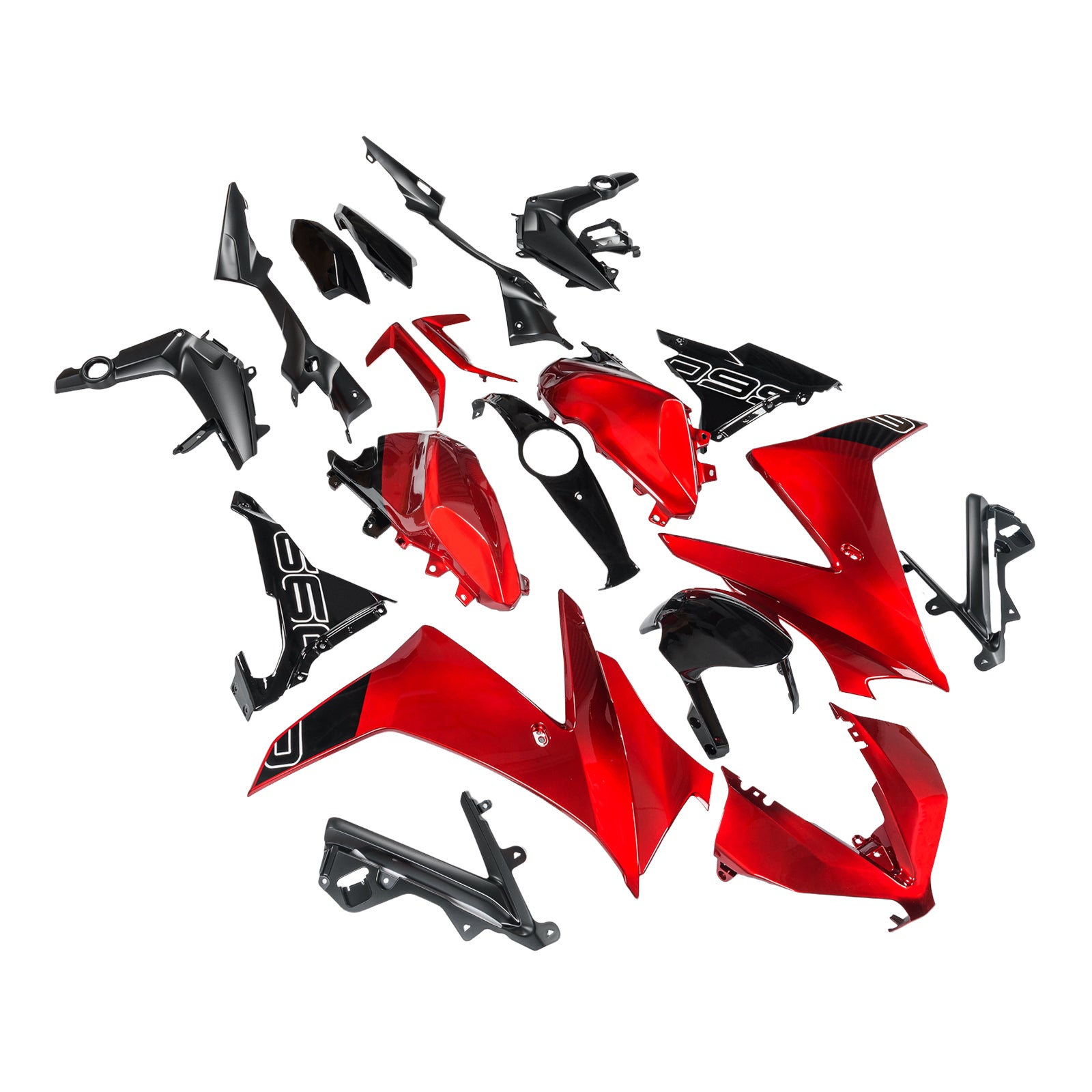 Kit de carénage de carrosserie par injection pour Daytona 660 2024-2025
