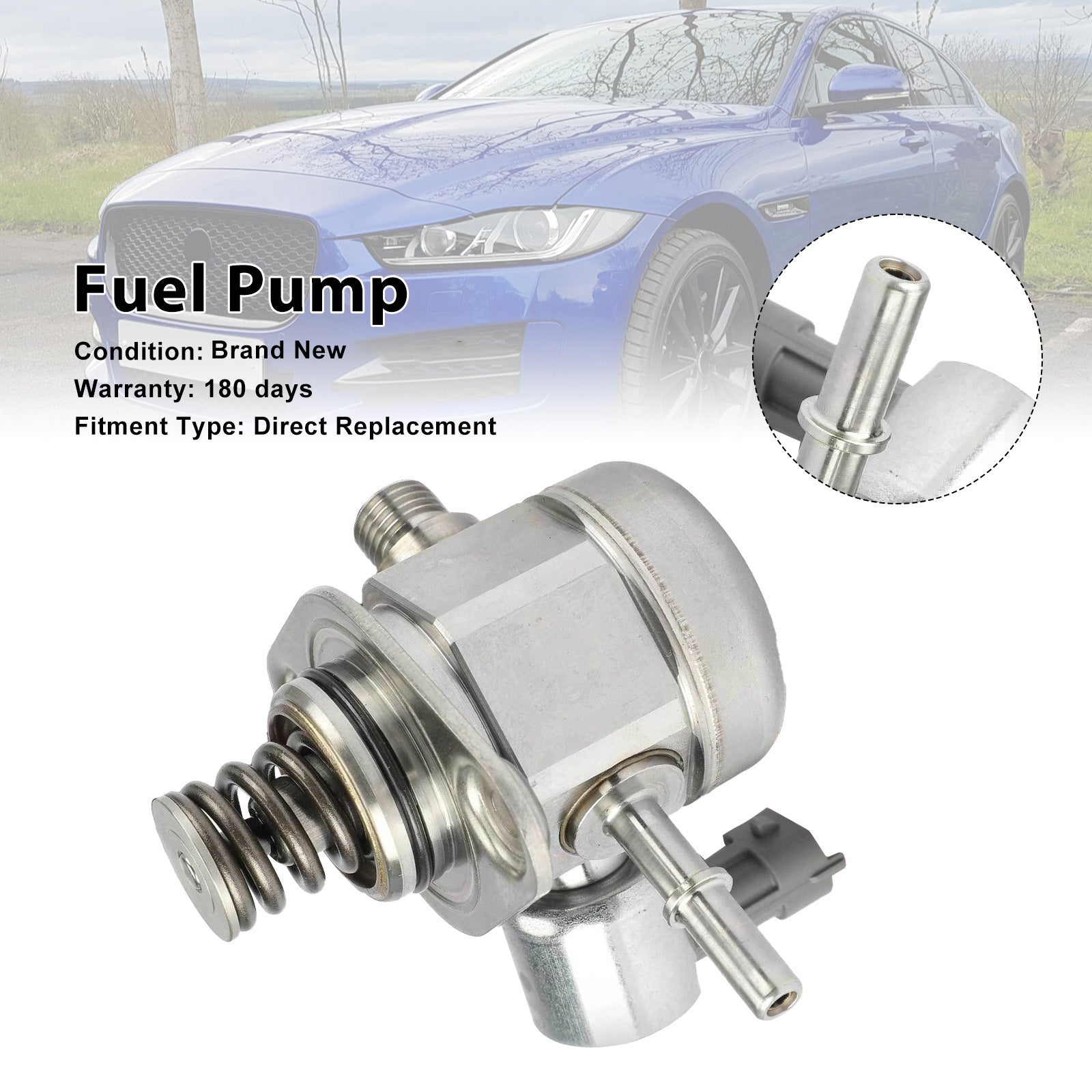 Pompa carburante ad alta pressione per Jaguar XF L4 2.0L (2013-2016) BR2E-9D376-AA C2Z21985 LR057504