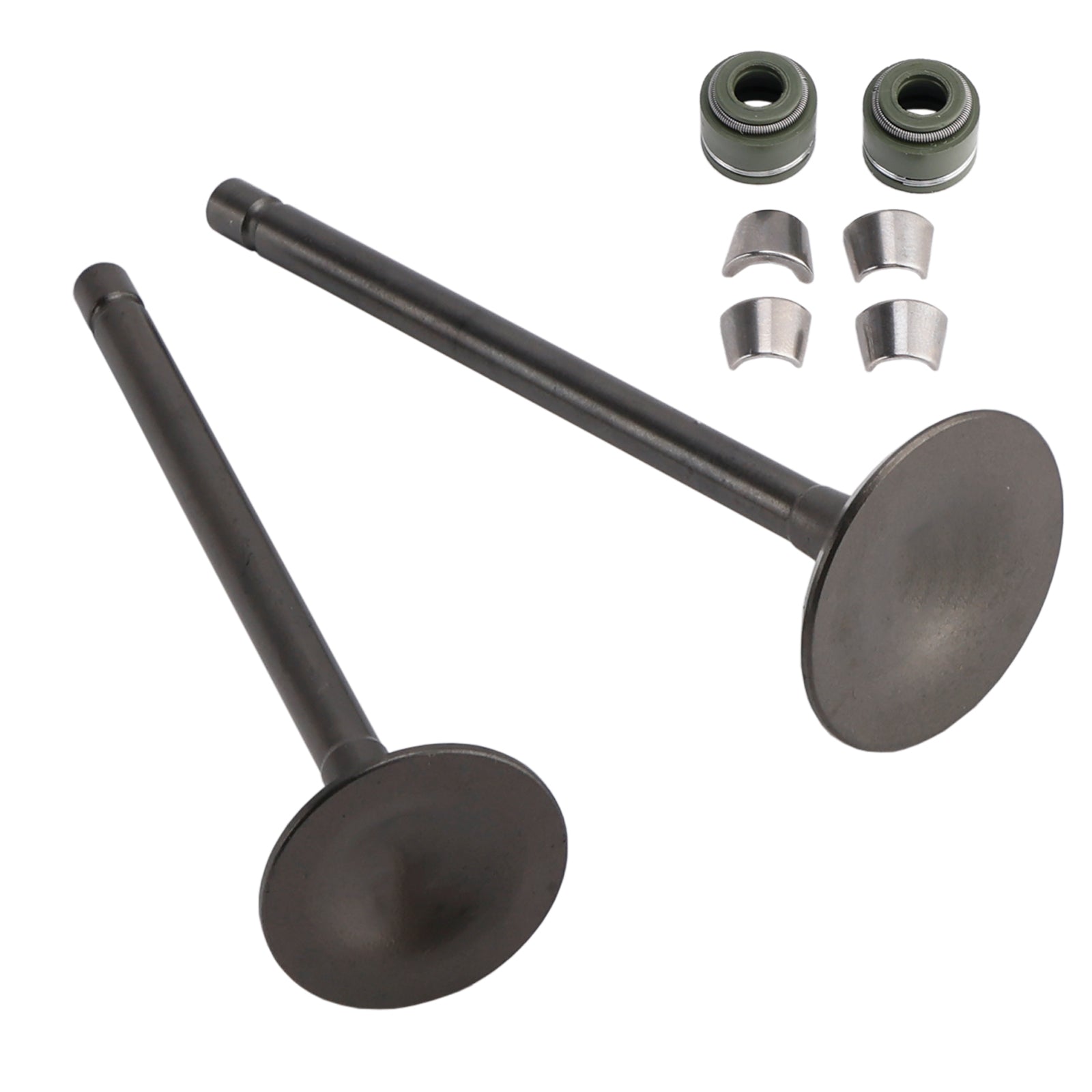 Kit de soupapes d'admission et d'échappement pour quad/moto tout-terrain/pit bike CG 150cc refroidi par air