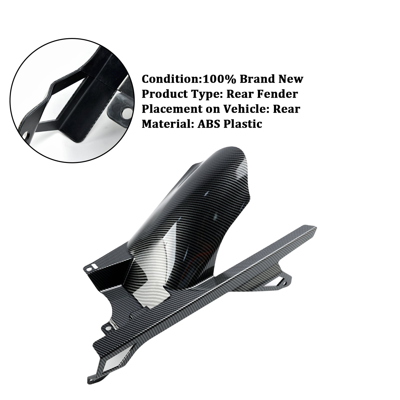 Striker de lodo trasero para Yamaha Tracer 9/GT 2021-2024