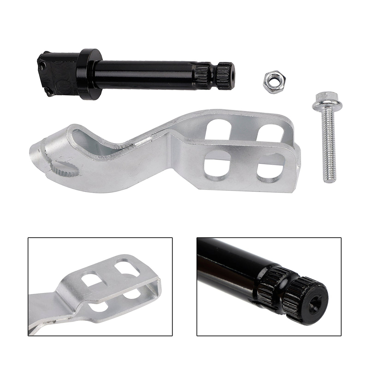 Hinterer Trommelbremsarmsatz 43410-HC4-000 für Honda Fourtrax 300 TRX300 1988–2000