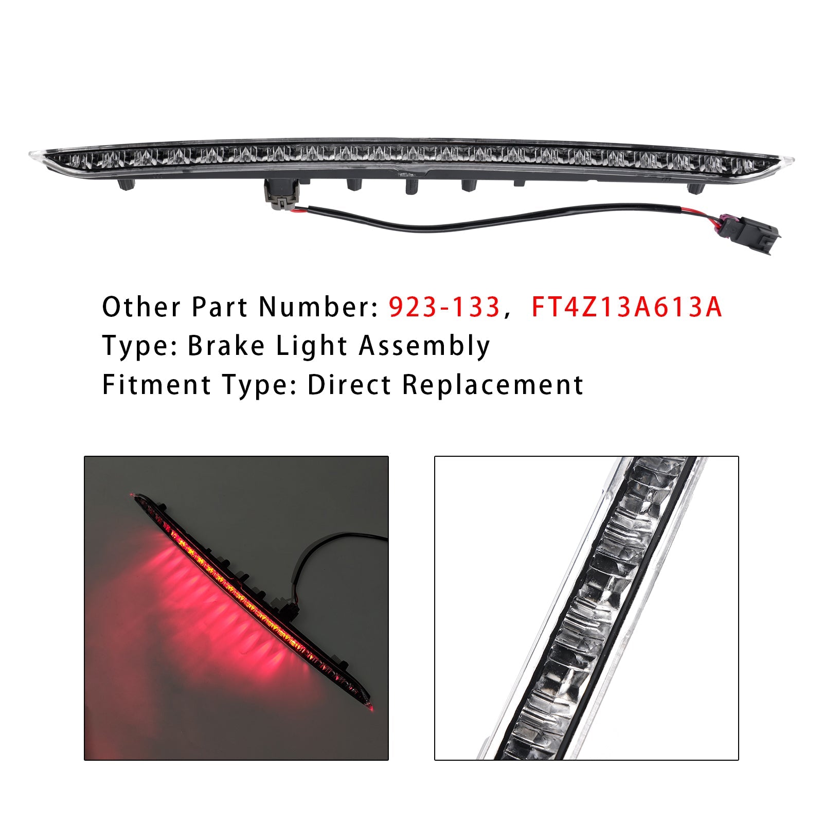 Terzo Fire Stop Central a DEL per Ford Edge 2015-2020 (923-133)