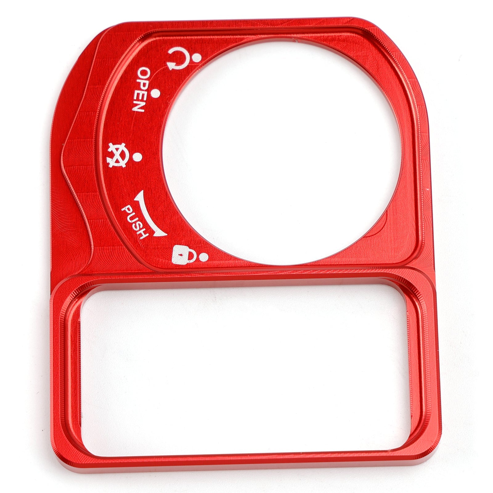 Cache-contacteur d'allumage en aluminium rouge pour Honda PCX150, PCX125, PCX160 et ADV150