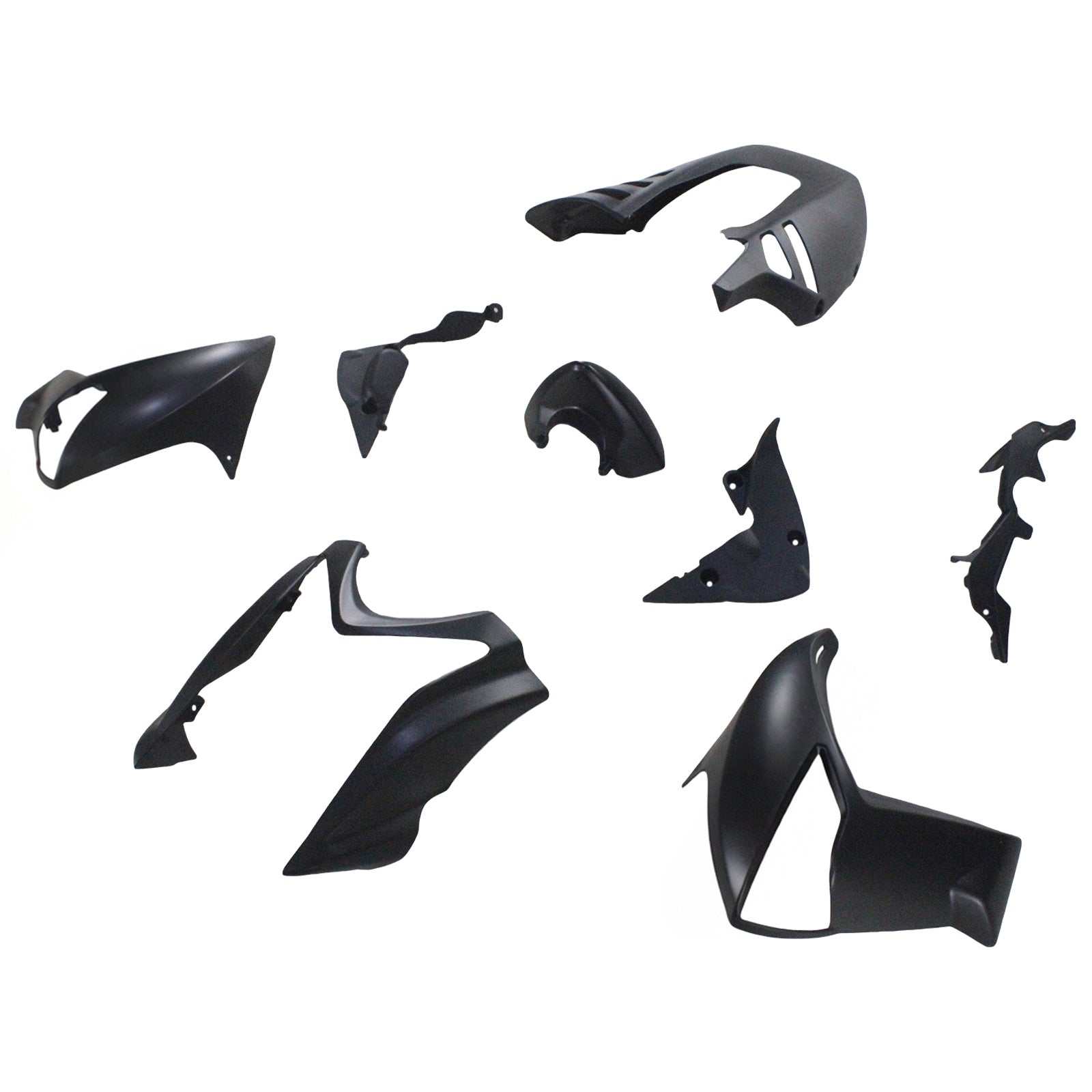 Kit de carénage par injection, carrosserie en plastique ABS, compatible avec la Kawasaki ER-6N 2009-2010