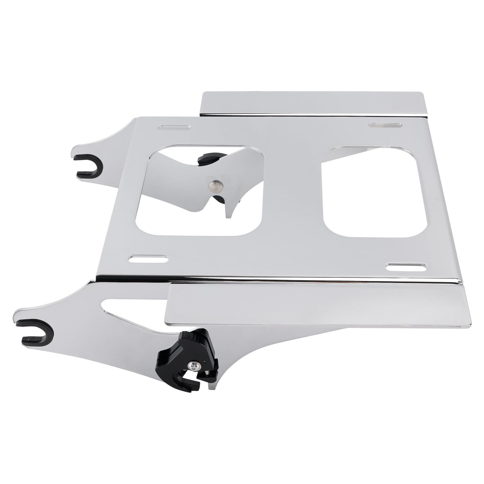 Portapacchi cromato per due persone, compatibile con i modelli Street Electra Glide e Road King (2009-2025).