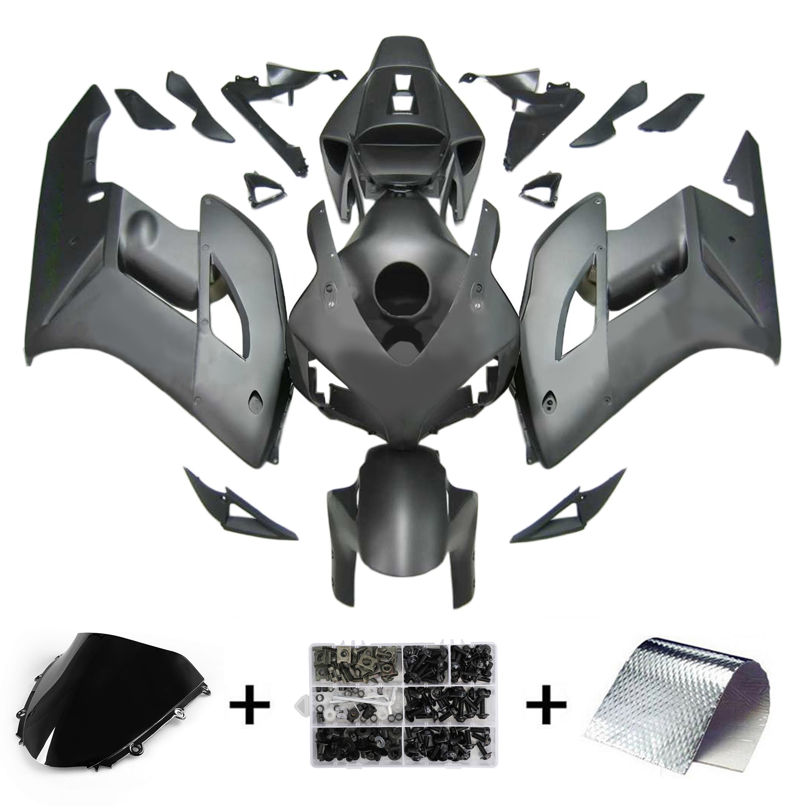 Kit de carénage par injection, carrosserie en plastique ABS pour Honda CBR1000RR 2004-2005