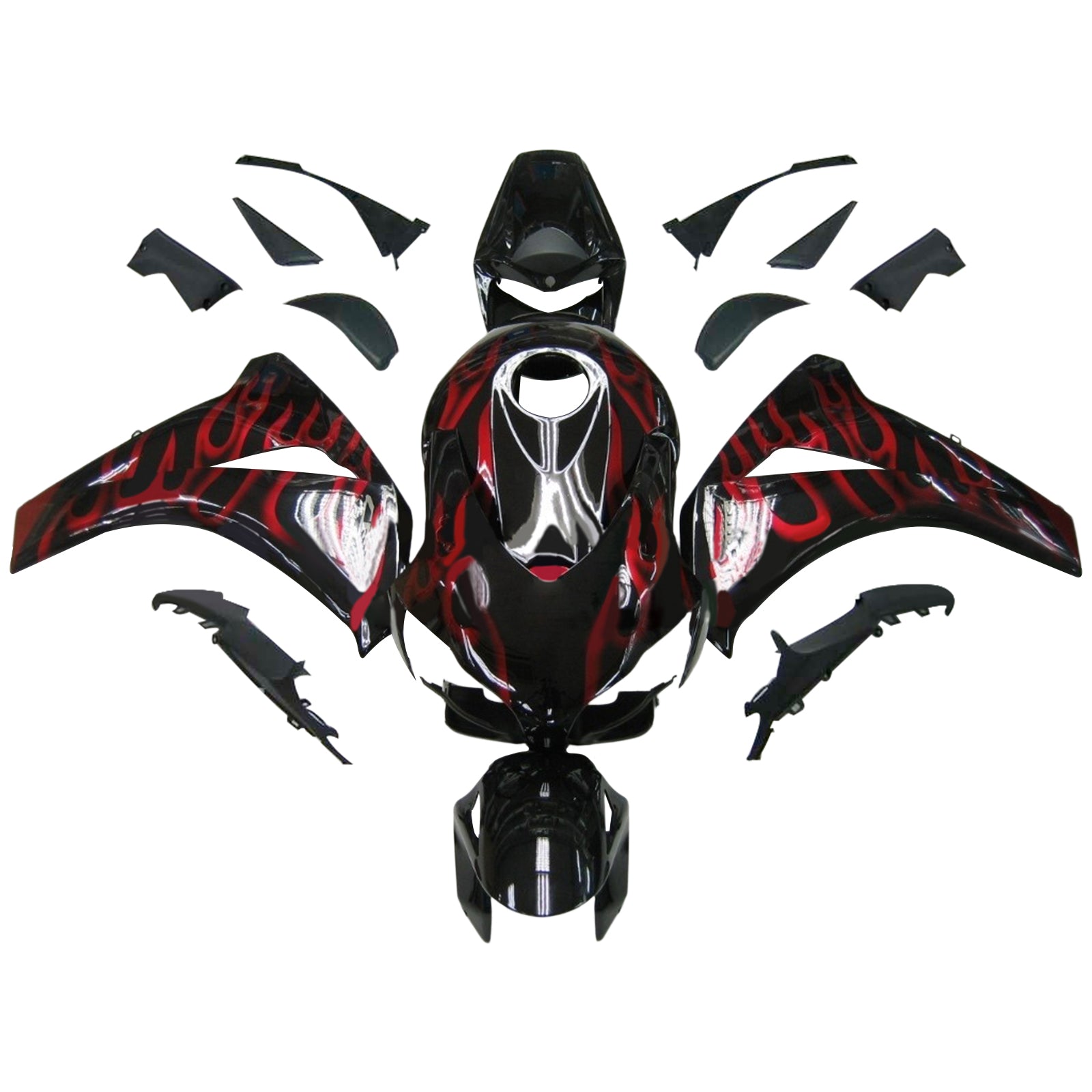 Kit de carénage injecté en plastique ABS pour Honda CBR1000RR 2008-2011