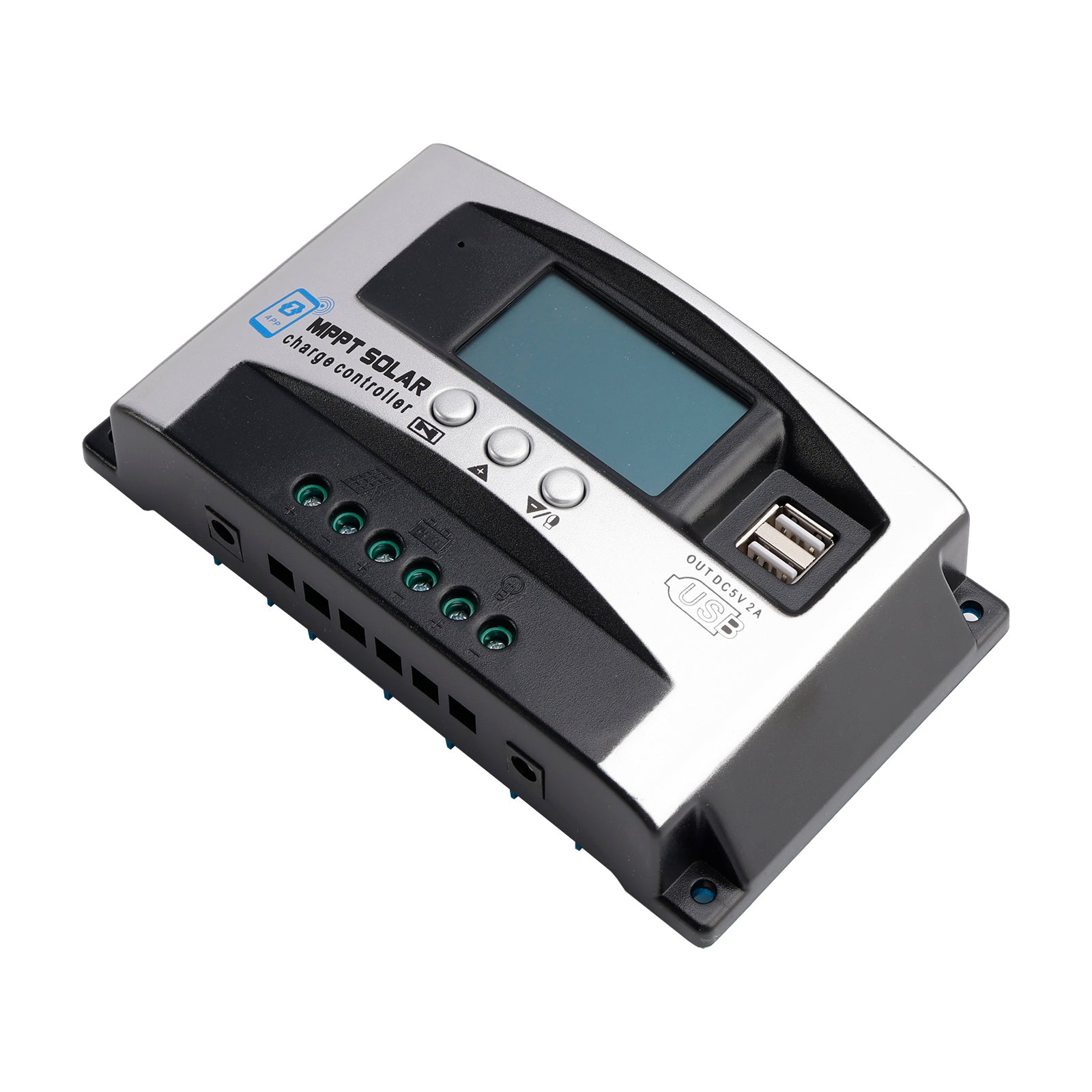 Contrôleur solaire haute énergie MPPT 30 A/40 A, application pour gérer à distance le contrôleur DSP