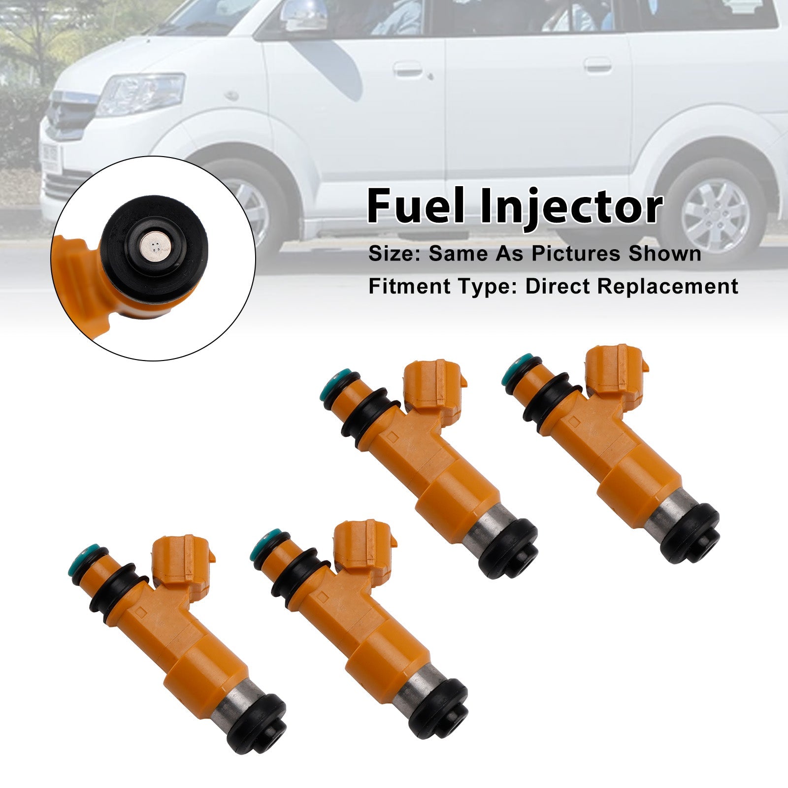4 injecteurs de carburant pour Suzuki APV Suzuki Futura 1500cc SL415 Euro II 15710-61J00