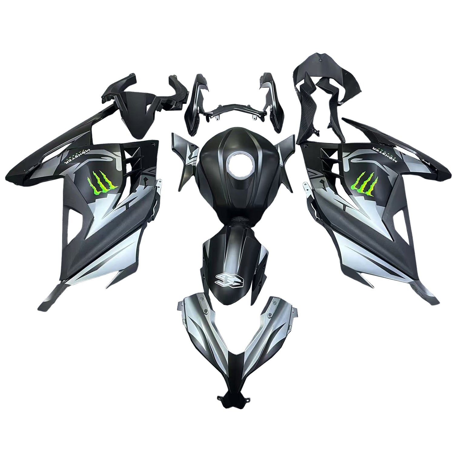 Kit di carenatura in plastica ABS per Kawasaki Ex300 Ninja 300R 2013-2024
