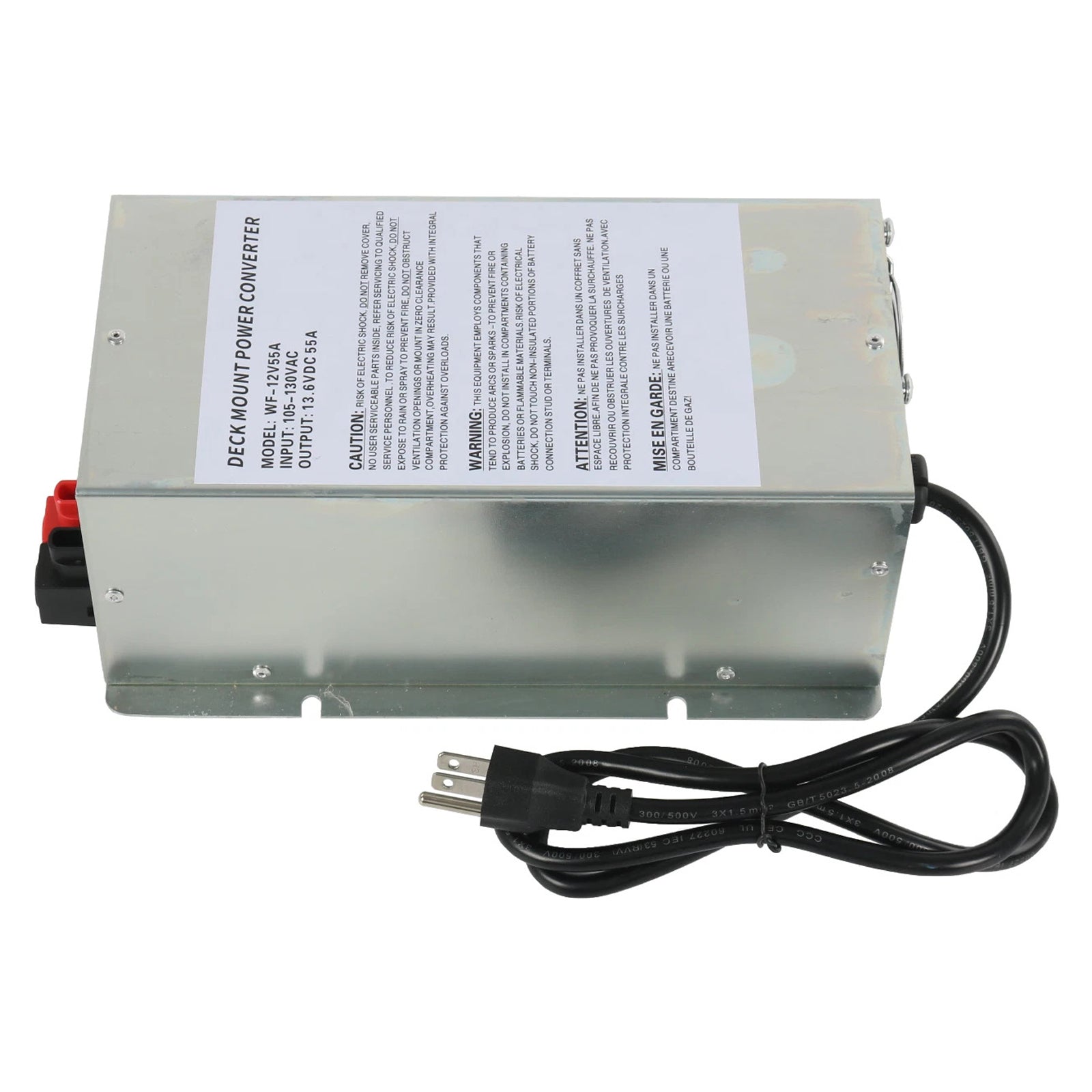 Convertisseur/chargeur de puissance 55 A pour camping-car, caravane et remorque 12 V WF-9855