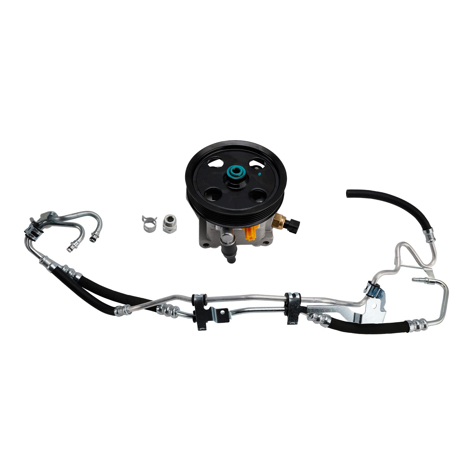 Pompa del servosterzo + tubo ad alta pressione per Ford C-Max 2007-2011 1743278