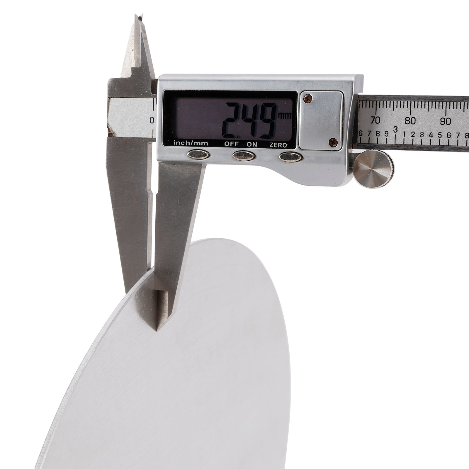 Oval Virgin Ovalna registrska tabla v aluminijasti zlitini, da se sestavite, univerzalna prilagoditev za motocikle