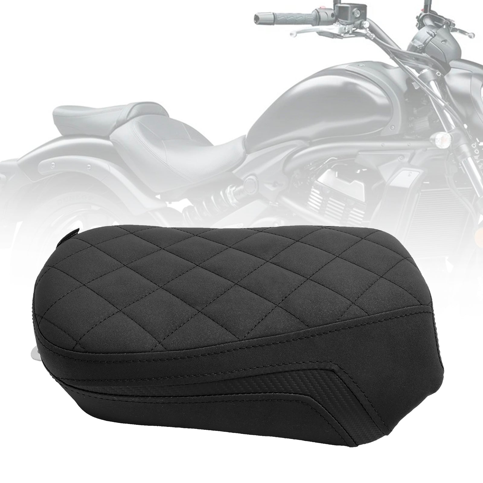 Sella passeggeri posteriore verde per Kawasaki Vulcan S EN650 2015-2023