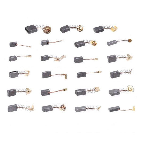 Lot De 4 Balais De Charbon Pour Outils électriques - Pièces De Rechange Scie Circulaire, Perceuse, Meuleuse - Dimensions 11x5x5 Mm - Remplacement Facile - 7