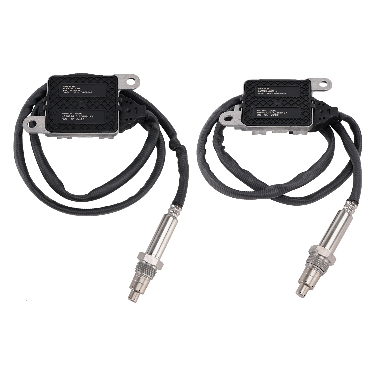 Kit de sensor de NOx 5WK96740B 5WK96741B 4326874 para International LT625 L6 15.0L (2019)