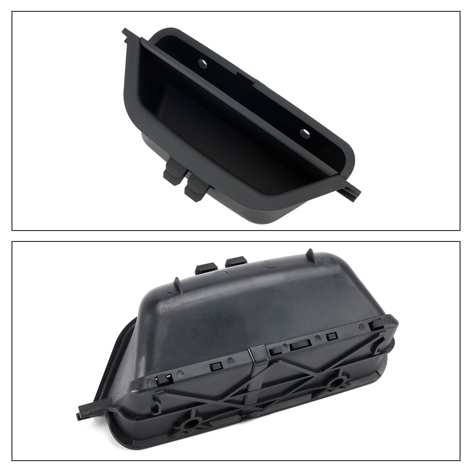 Kit de poignées de porte intérieures noires 51417250307 pour BMW X3 (F25) X4 (F26)
