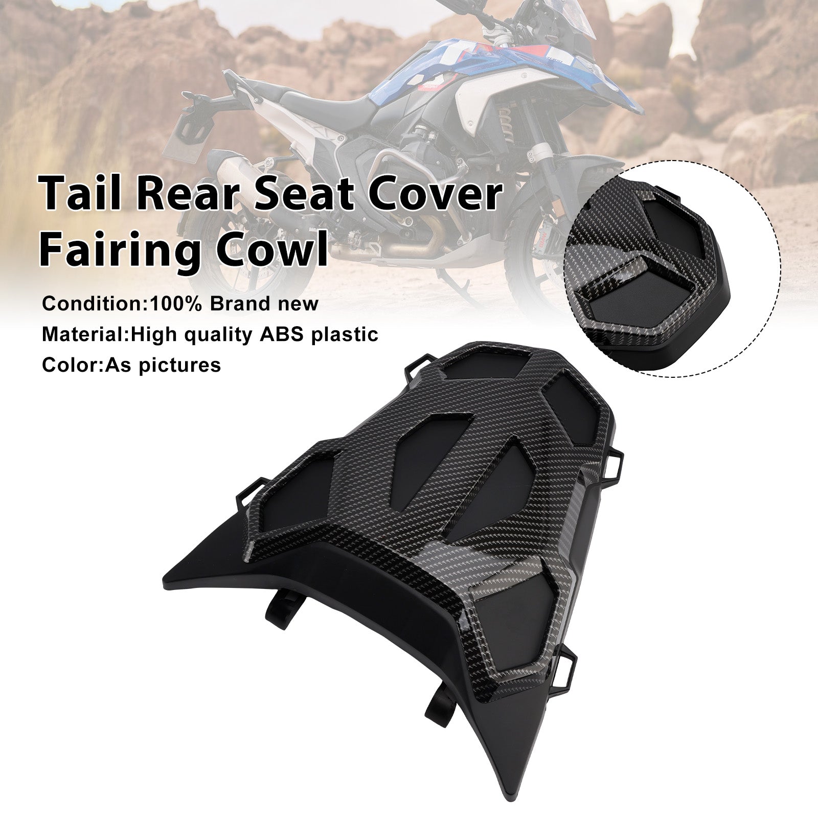 Carénage de selle arrière pour BMW R1300GS 2024-2026