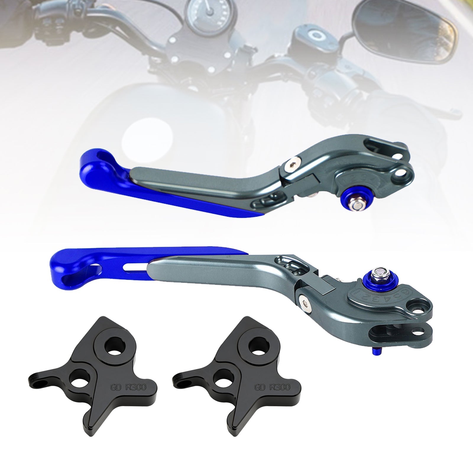 Palanca de freno de embrague ajustable Kymco AK550 2017-2022