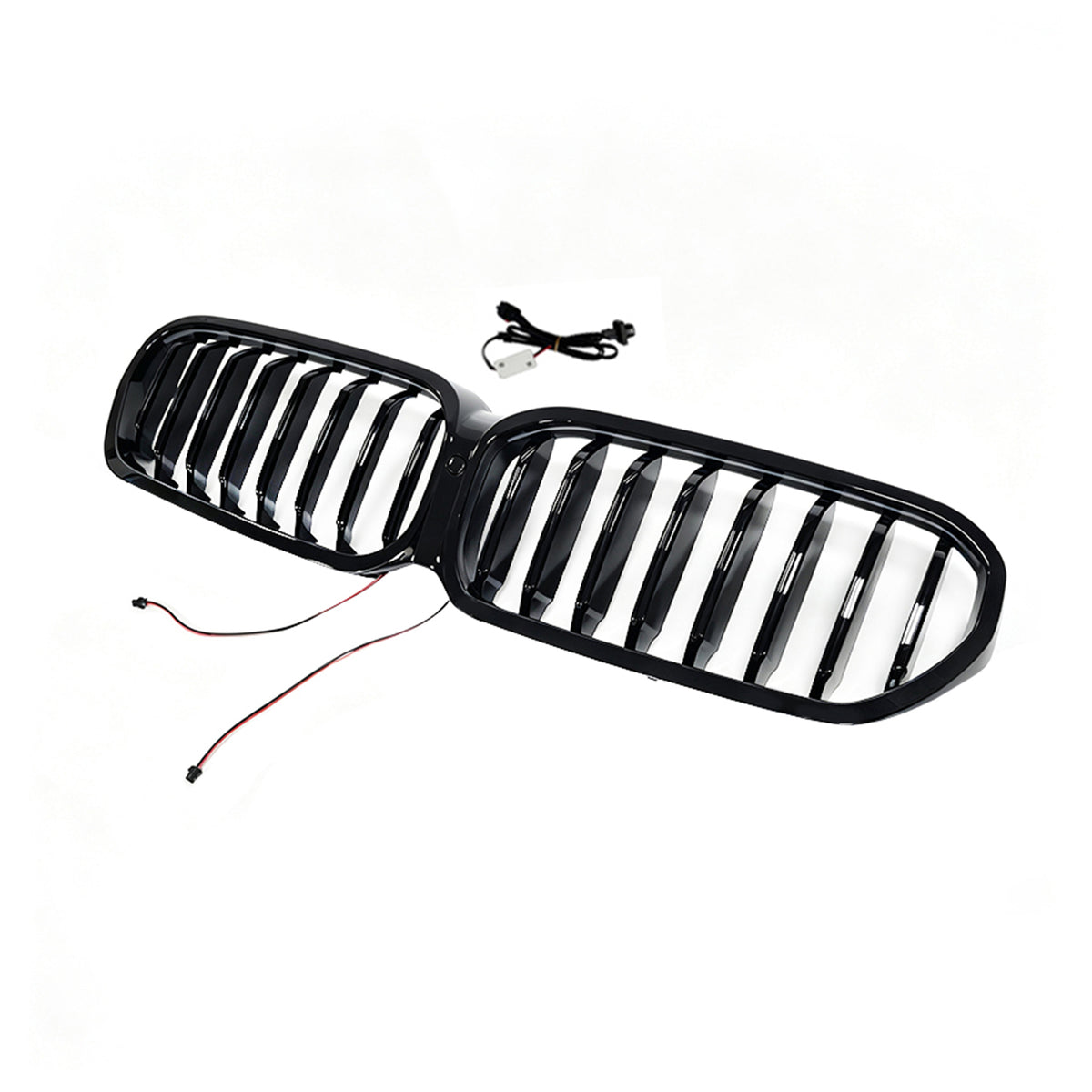Front Kidney Grill Grille Pour BMW 5 Series G30 G38 2021-2024 W/LED