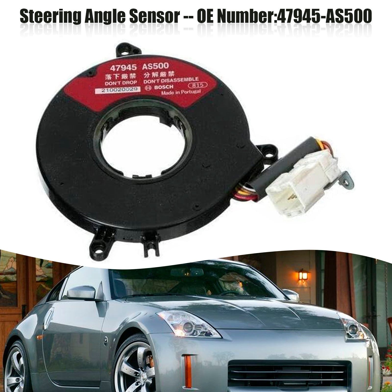 Sensor d&Sensor de ángulo de dirección 47945-AS500 para Nissan Xterra 2012-2015