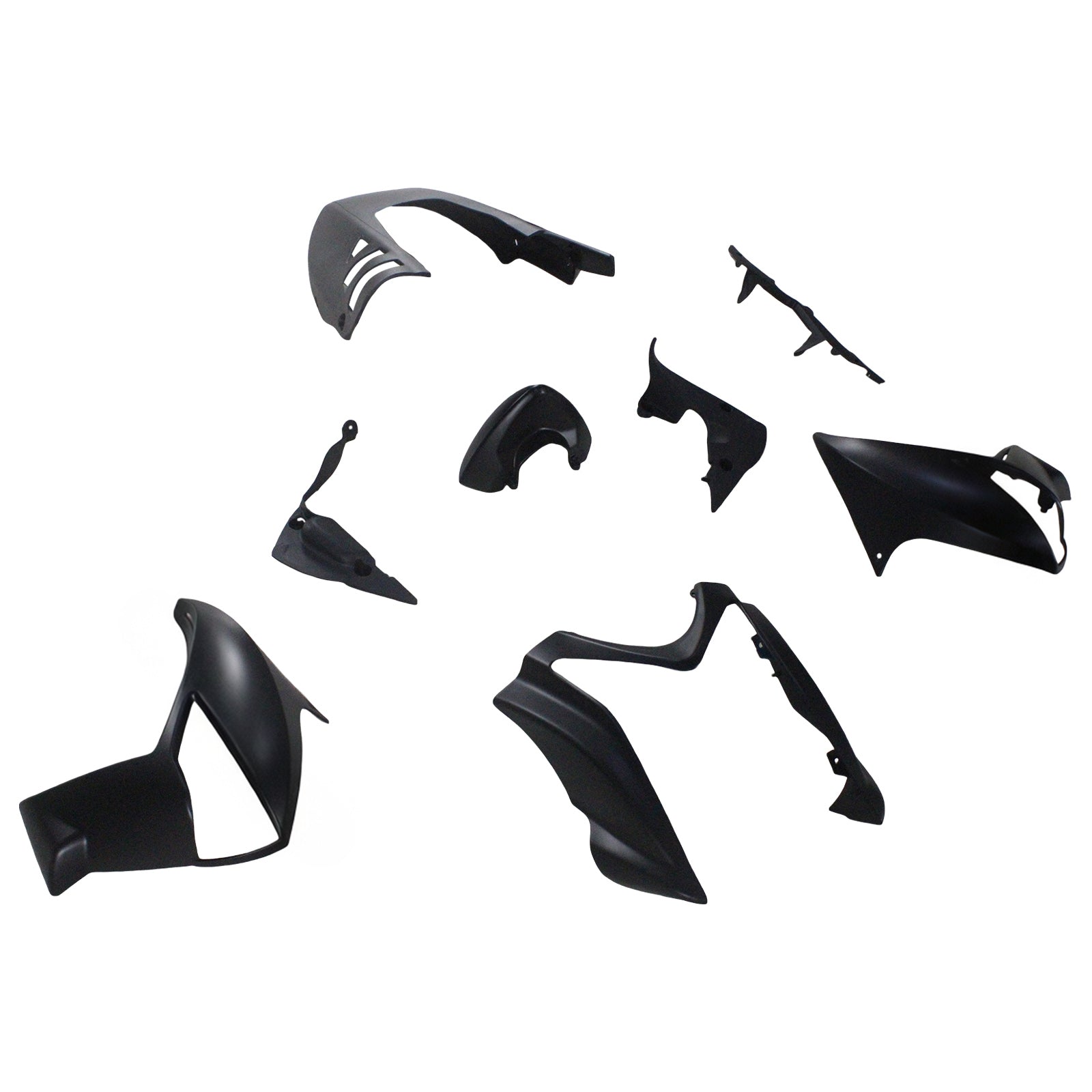 Kit de carénage par injection, carrosserie en plastique ABS, compatible avec la Kawasaki ER-6N 2009-2010