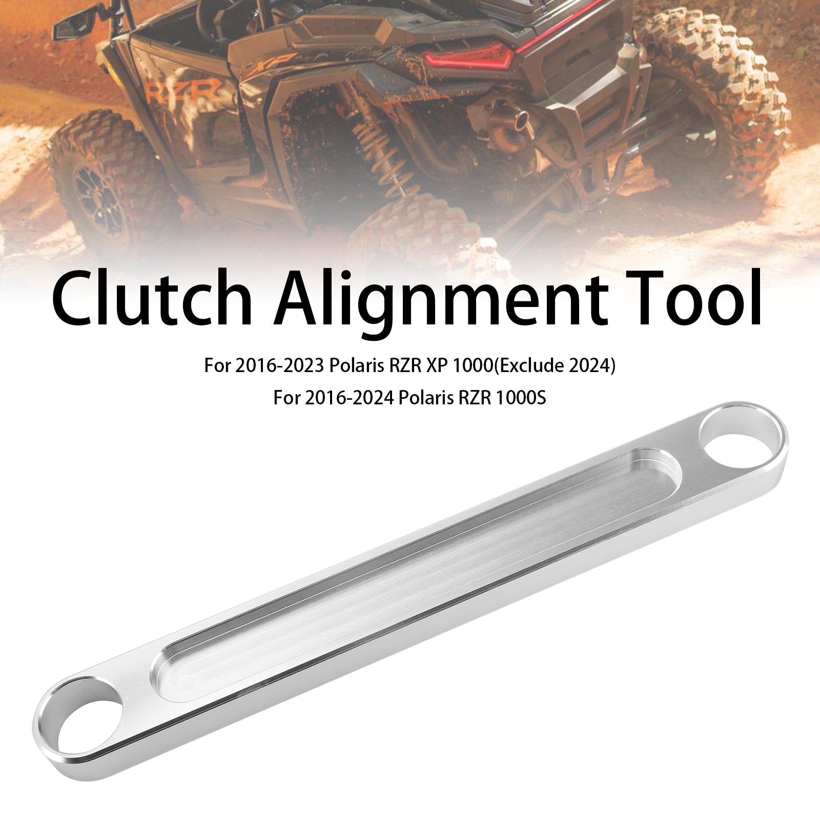 Transmisión Herramienta de alineación del embrague del embrague del árbol para Polaris RZR General Ranger 2016+