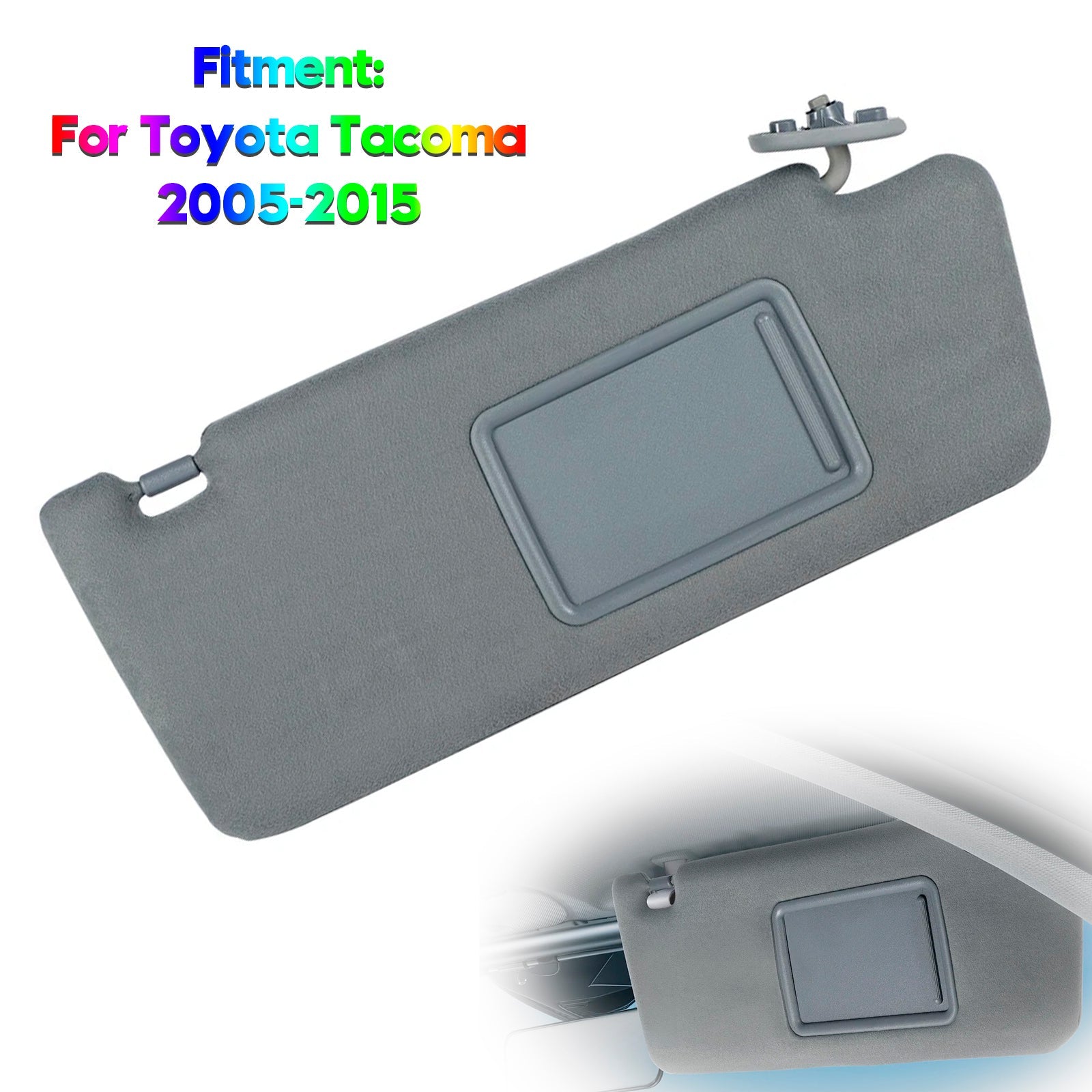 Gray prawy Słońce Visor dla Nissana Altima 2013-2018 74310-04181-B1