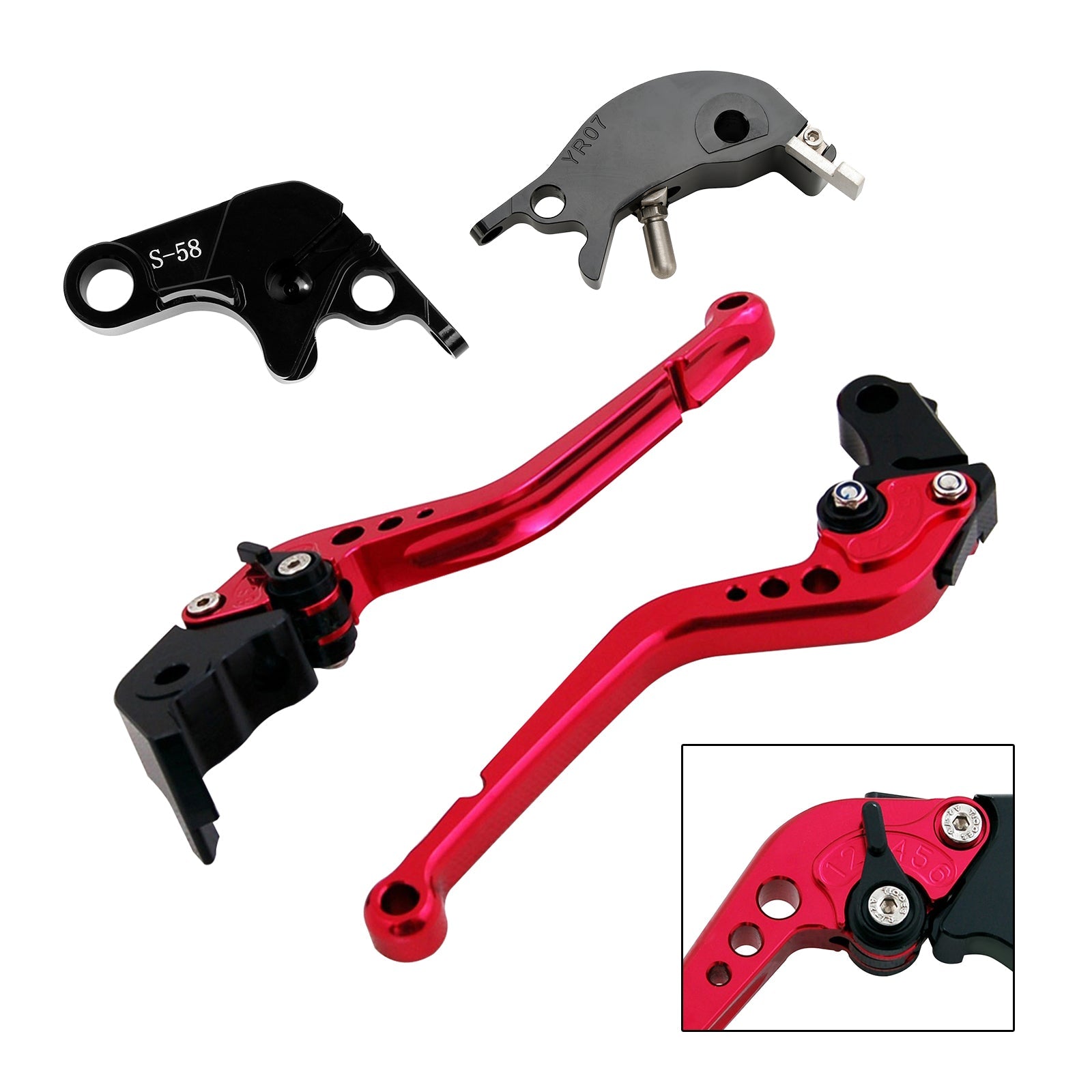 Lange remkoppelingshendel voor YAMAHA YZF R7 MT-10/SP FZ-10/SP 2022-23