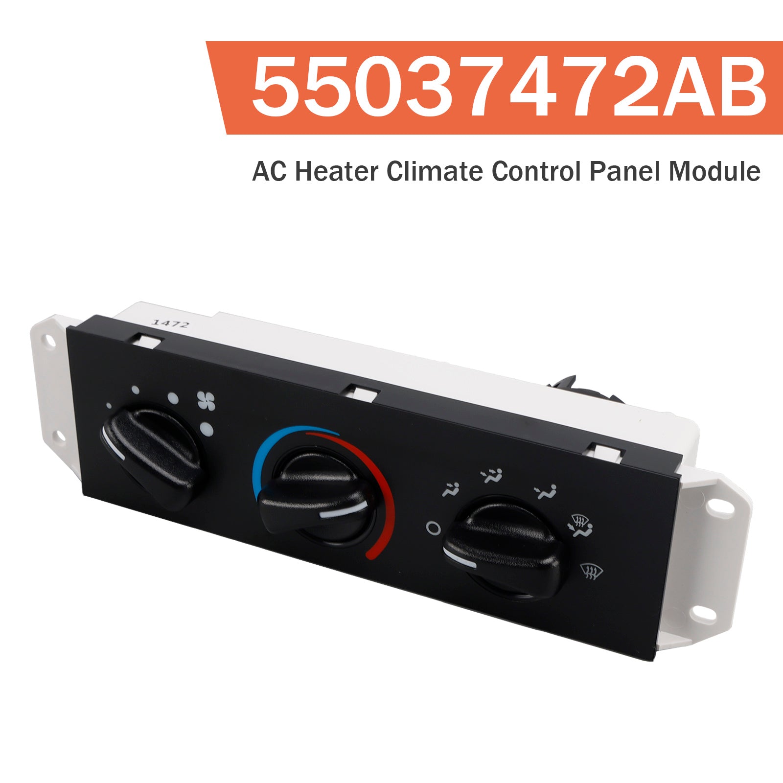 Module de commande de climatisation/chauffage pour Jeep Wrangler 1999-2004, référence 55037472AB, P55037472AB