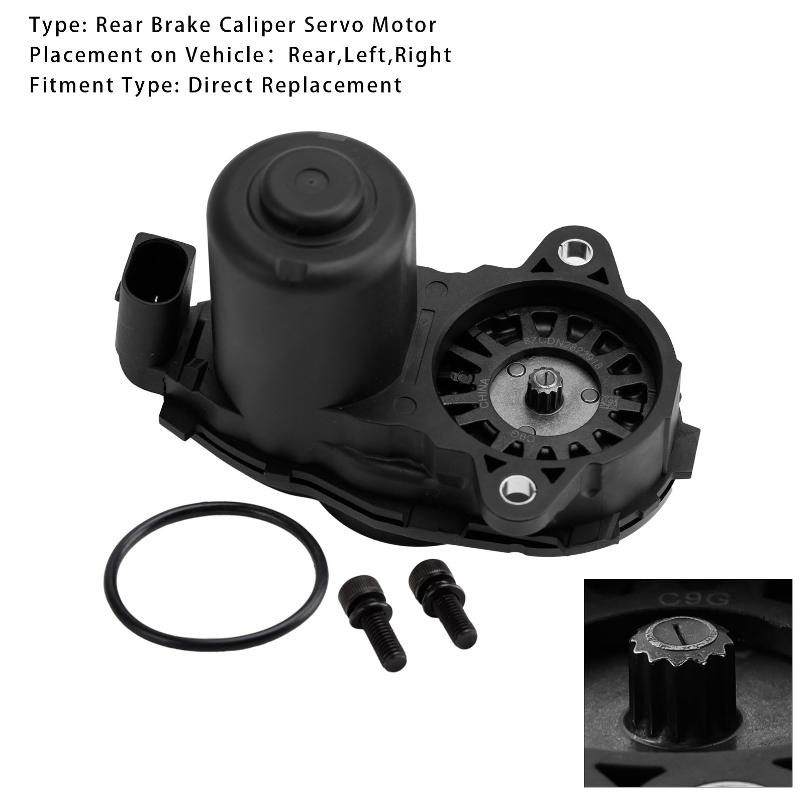 Servomotor de la pinza de freno trasera para Mercedes-Benz W167 GLE G550 G63 A1679062004