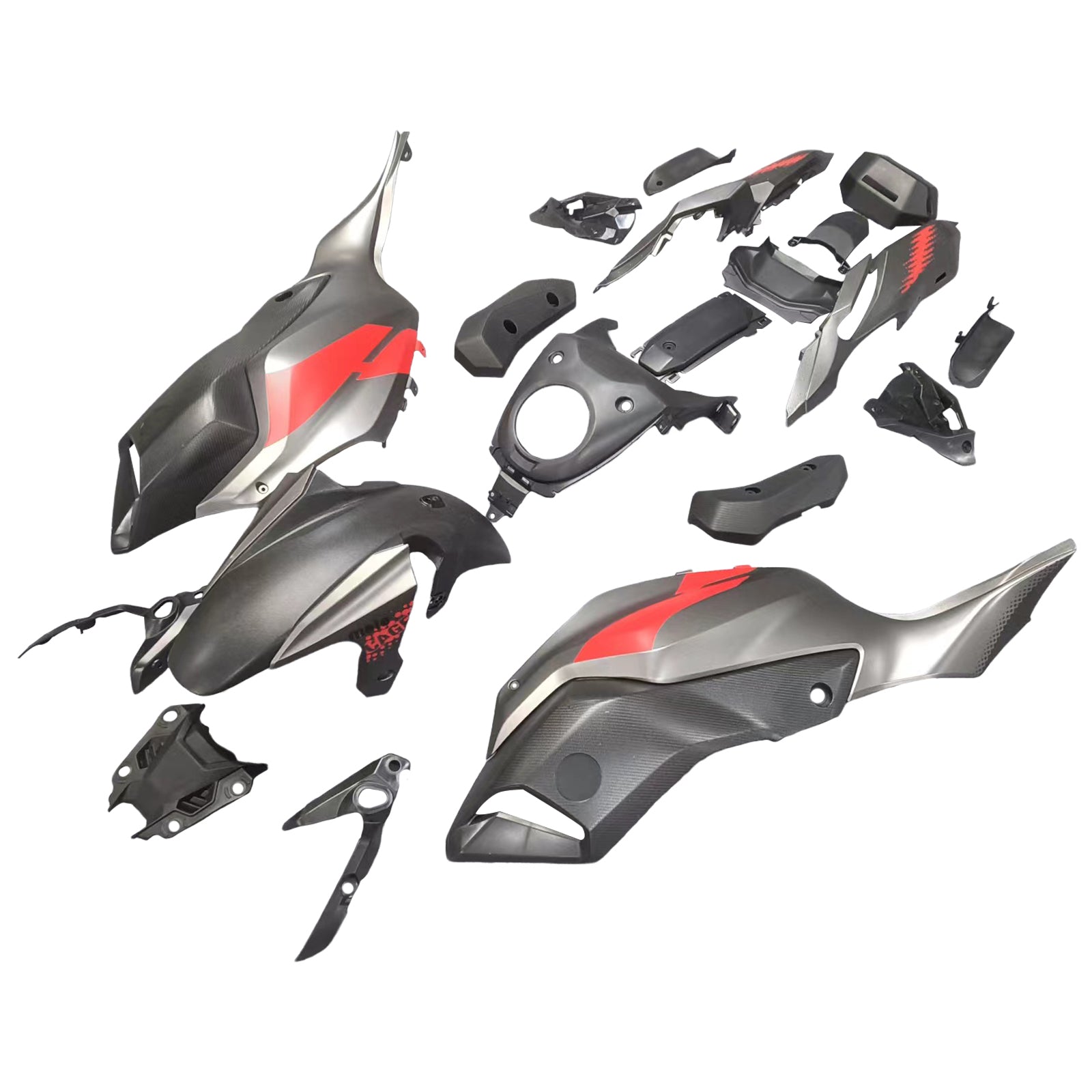 Injection carénage kit carrosserie plastique ABS fit pour Yamaha MT07 2012-2017