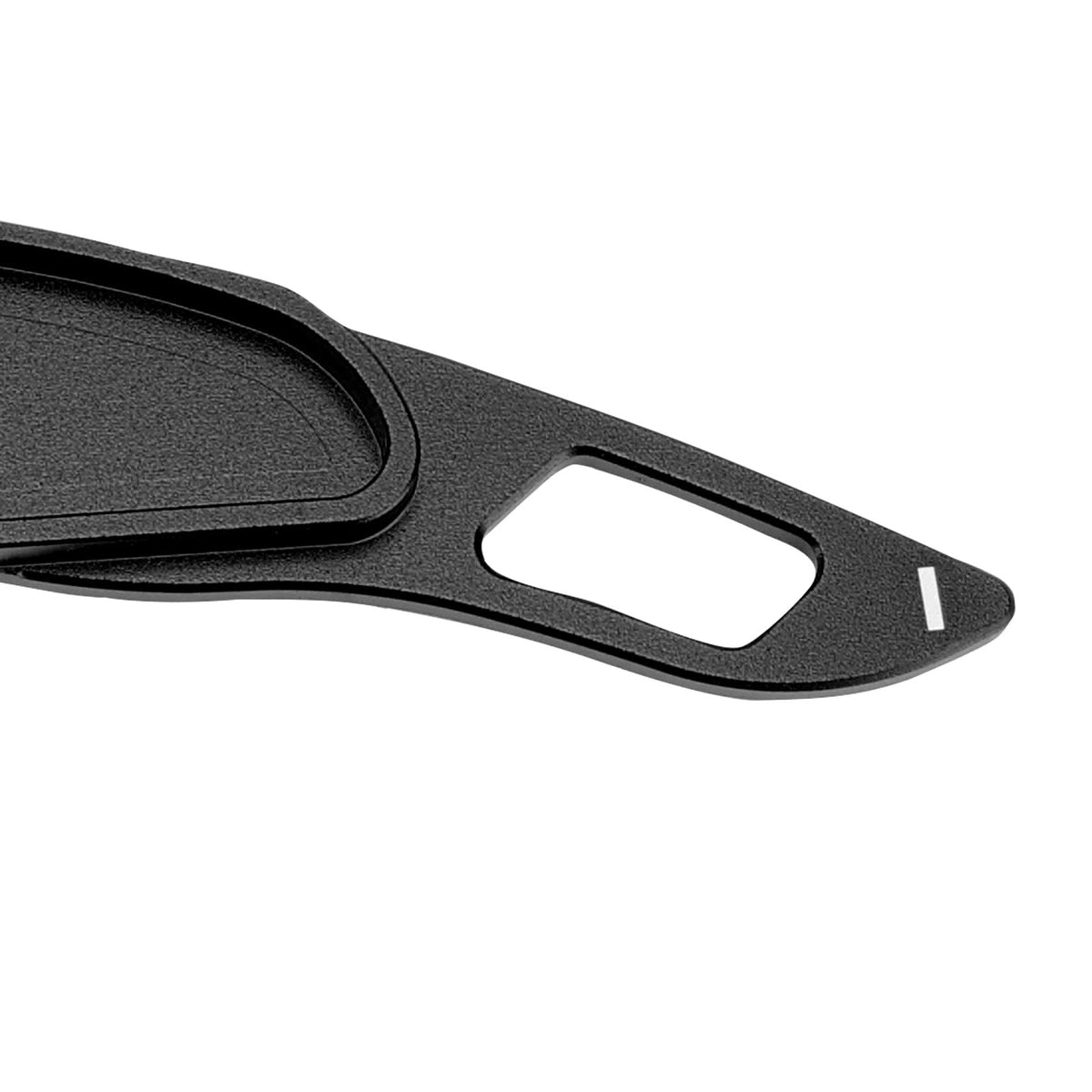 Palettes de changement de vitesse au volant pour Mitsubishi ASX 2013-2015, en aluminium noir