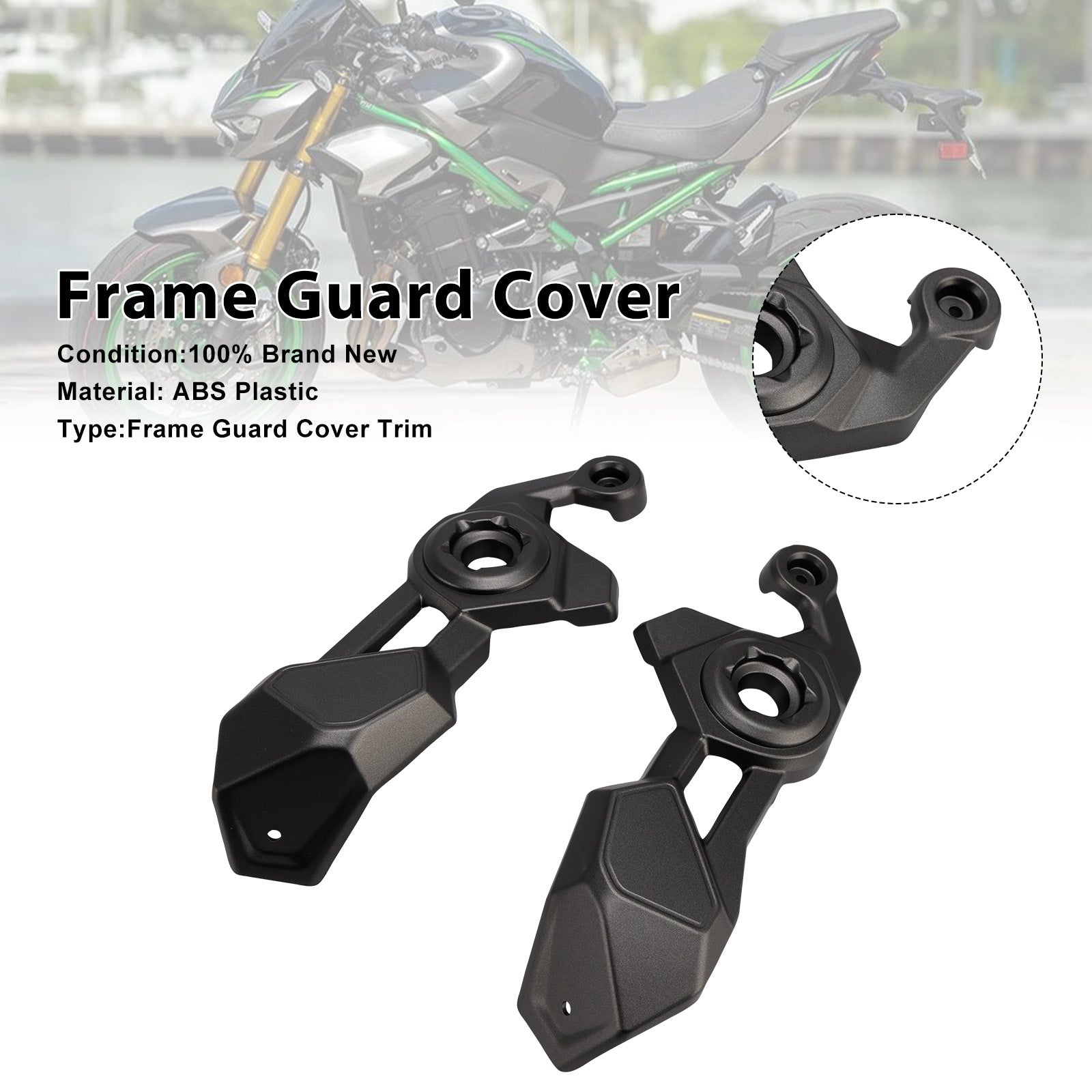 Carénage de protection latérale de cadre pour Kawasaki Z900 2025-2026