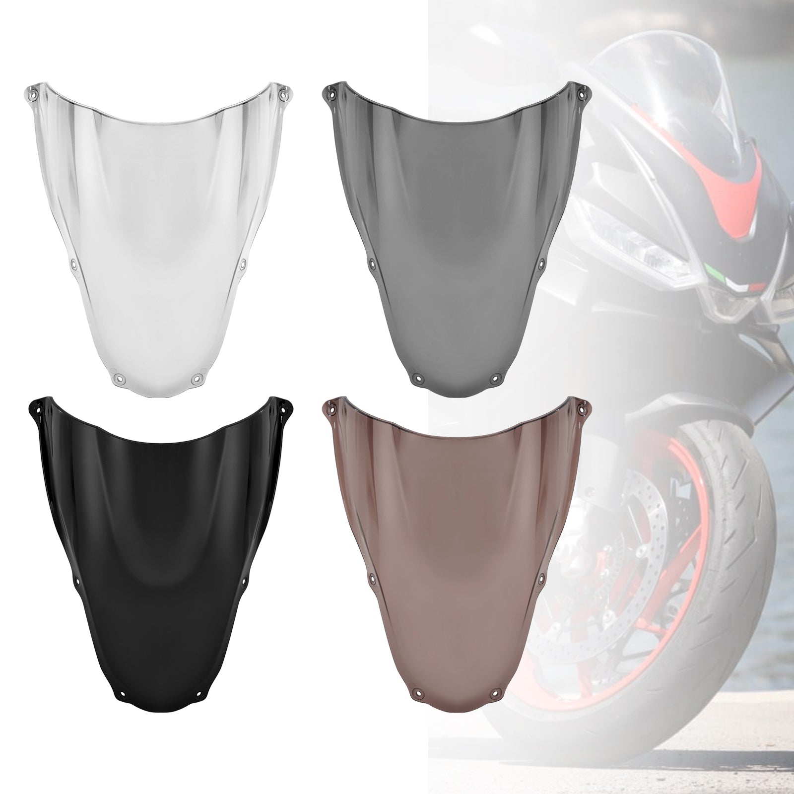 ABS-tuulilasin tuulilasi Aprilia Rs125 2006-2010