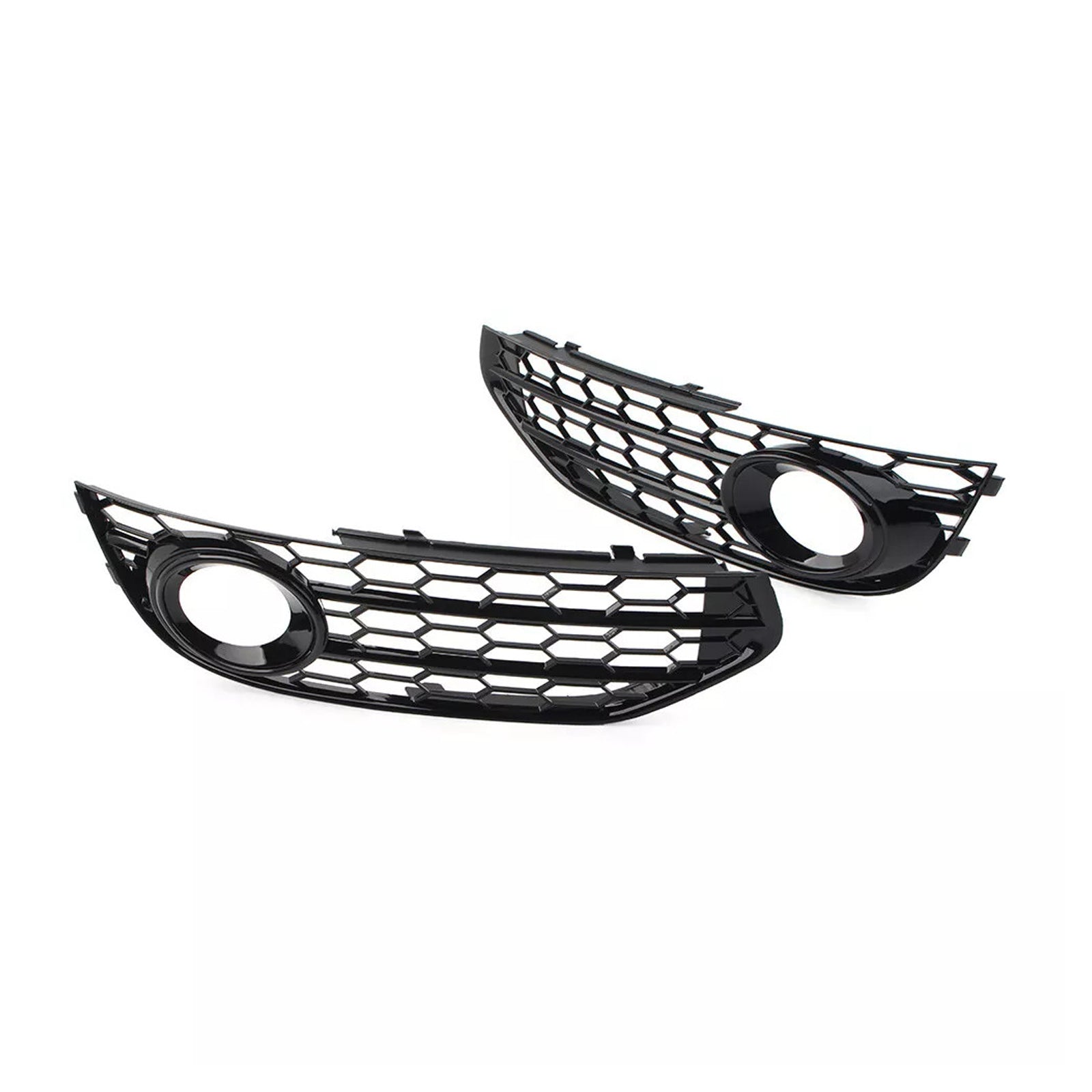 Strong nesting mist beschermend rooster voor bumper Audi A4 Allroad B8 2010-2015, zwart