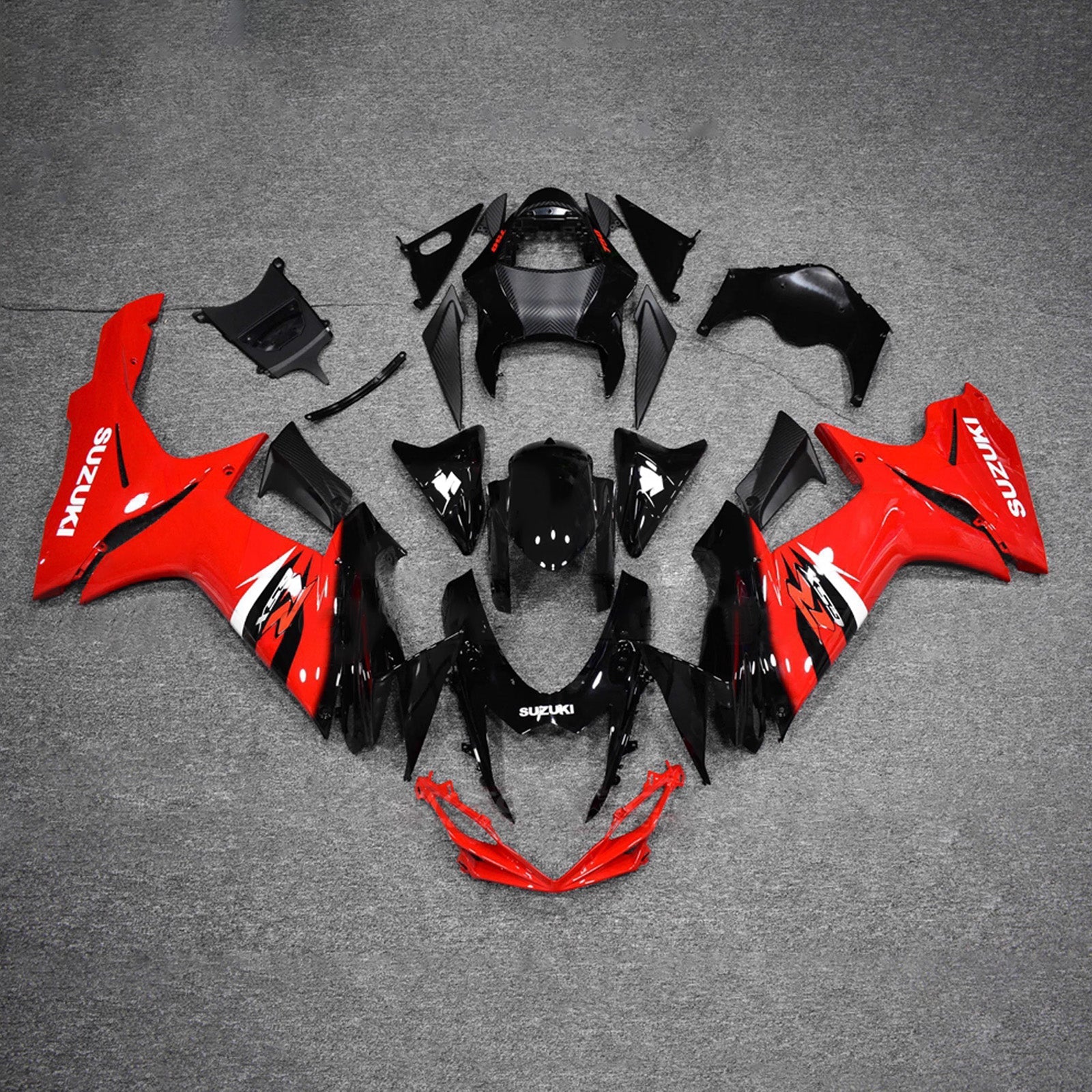 Kit de carénage injecté en plastique ABS pour Suzuki GSXR 600/750 2011-2026 K11