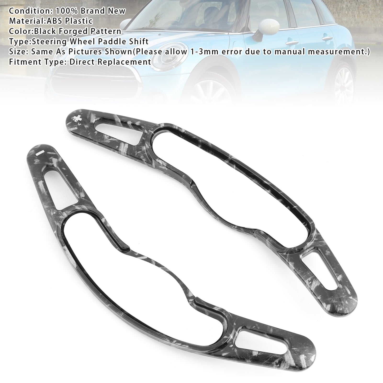 Extension de palettes de changement de vitesse au volant pour Mini F54 F55 F56 F57 F60 2014-2022