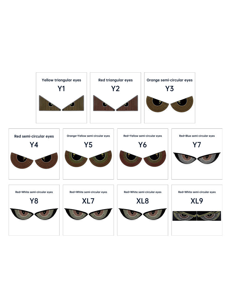 Pantalla LED del diablo&Luz LED dinámica para camión con luz para coche #39;s Eye