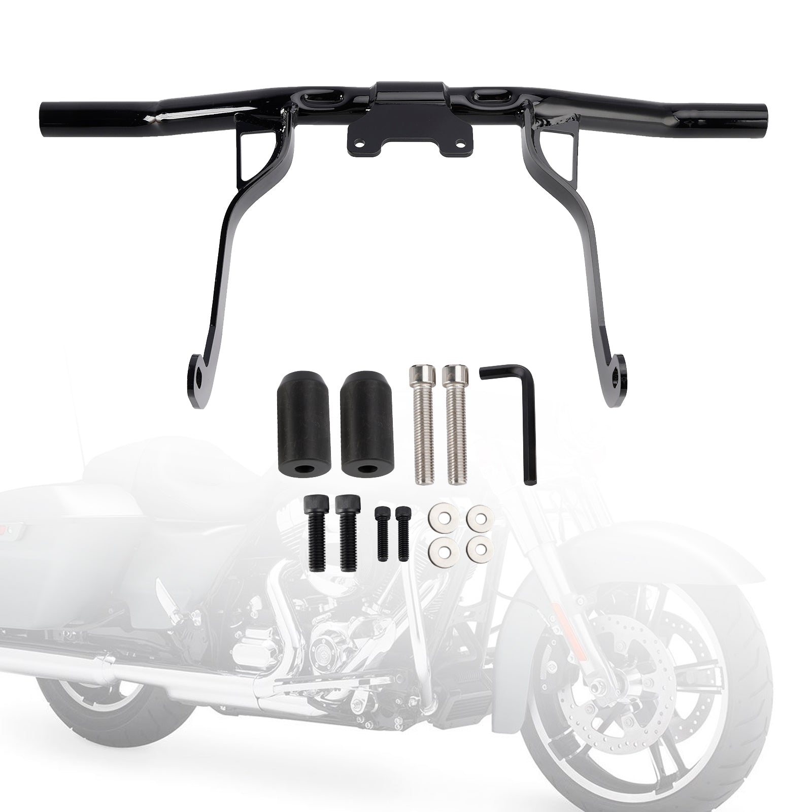 Barre de protection du moteur et du cadre pour Touring Glide Road King 2014-2023