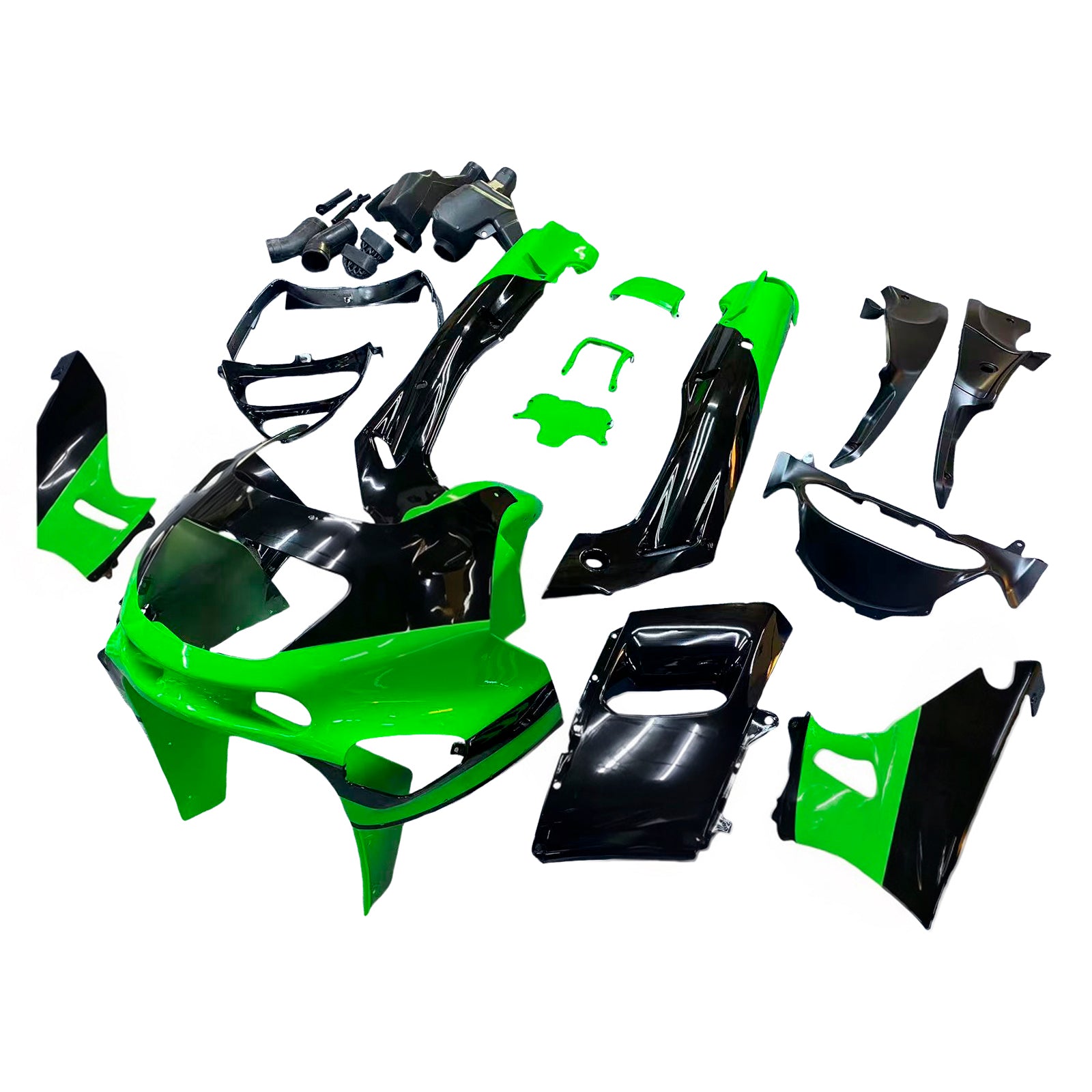 Kit de carénage injecté en plastique ABS pour Kawasaki ZZR400 1993-2007 ZZR600 1998-2003